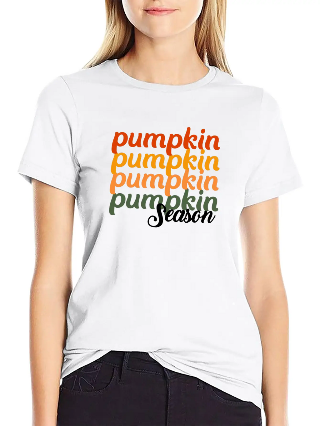 Pumpkin Season Unisex Casual T-Shirt – Clean Design For Daily Comfort