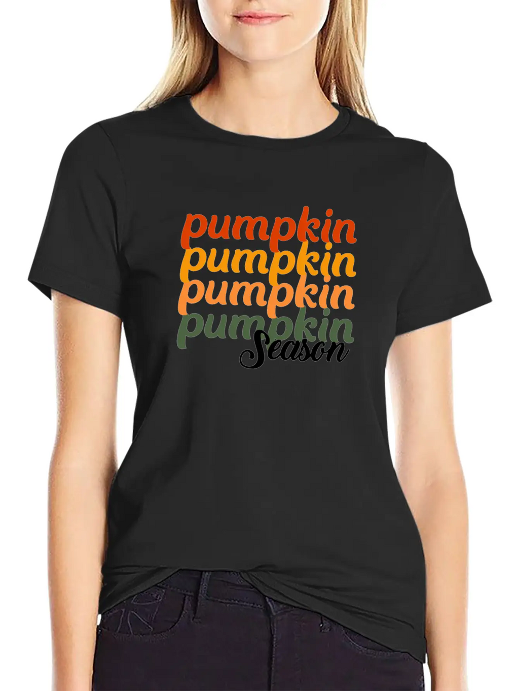 Pumpkin Season Unisex Casual T-Shirt – Clean Design For Daily Comfort