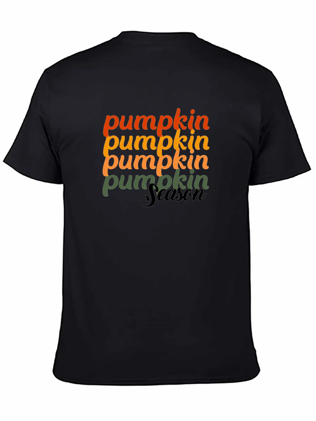 Pumpkin Season Unisex Casual T-Shirt – Clean Design For Daily Comfort