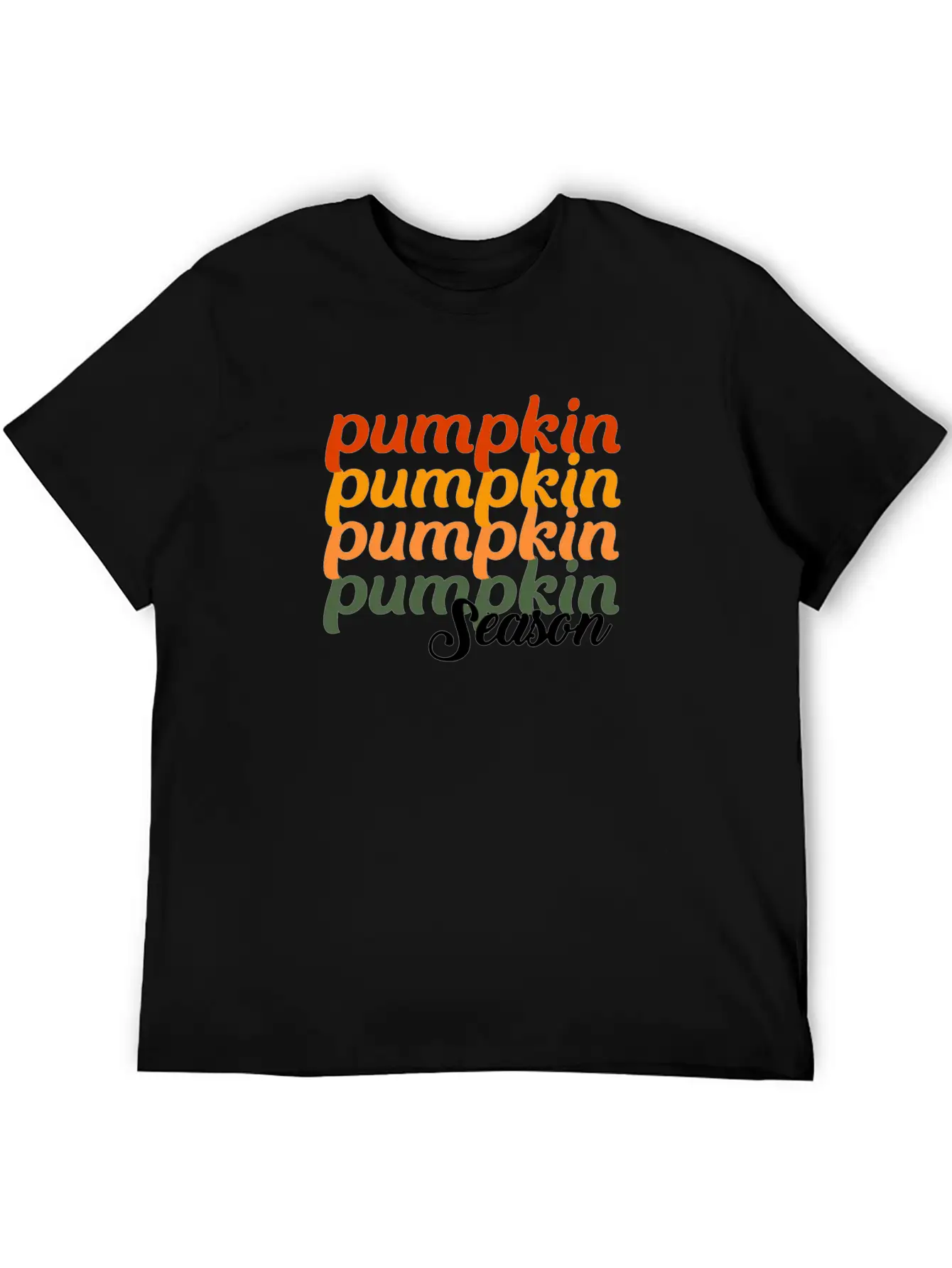 Pumpkin Season Unisex Casual T-Shirt – Clean Design For Daily Comfort
