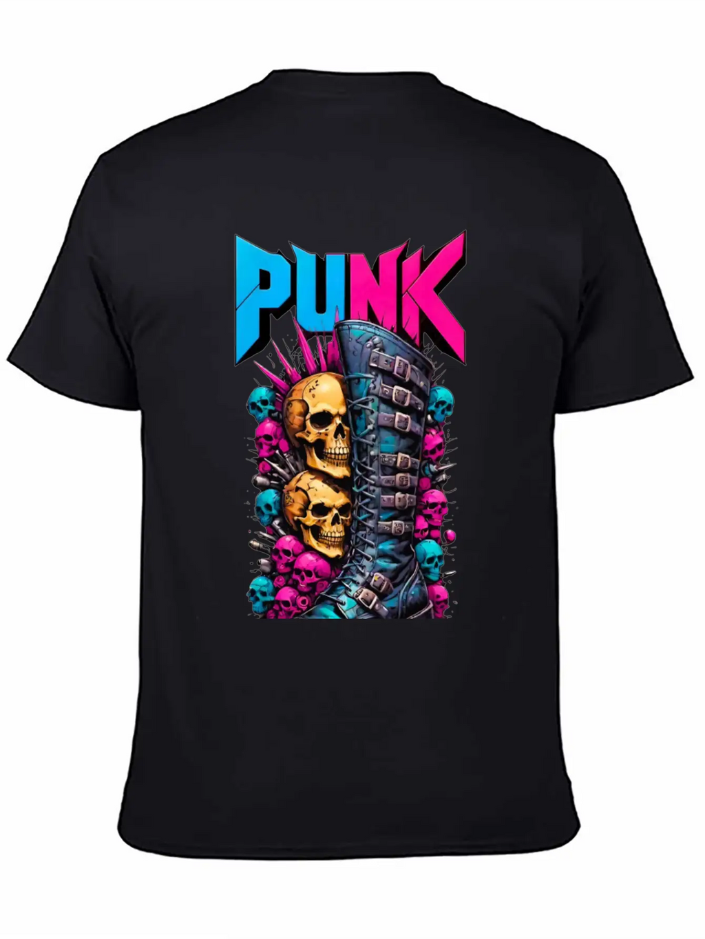PUNK Modern Fit Casual T-Shirt – Clean And Versatile Design