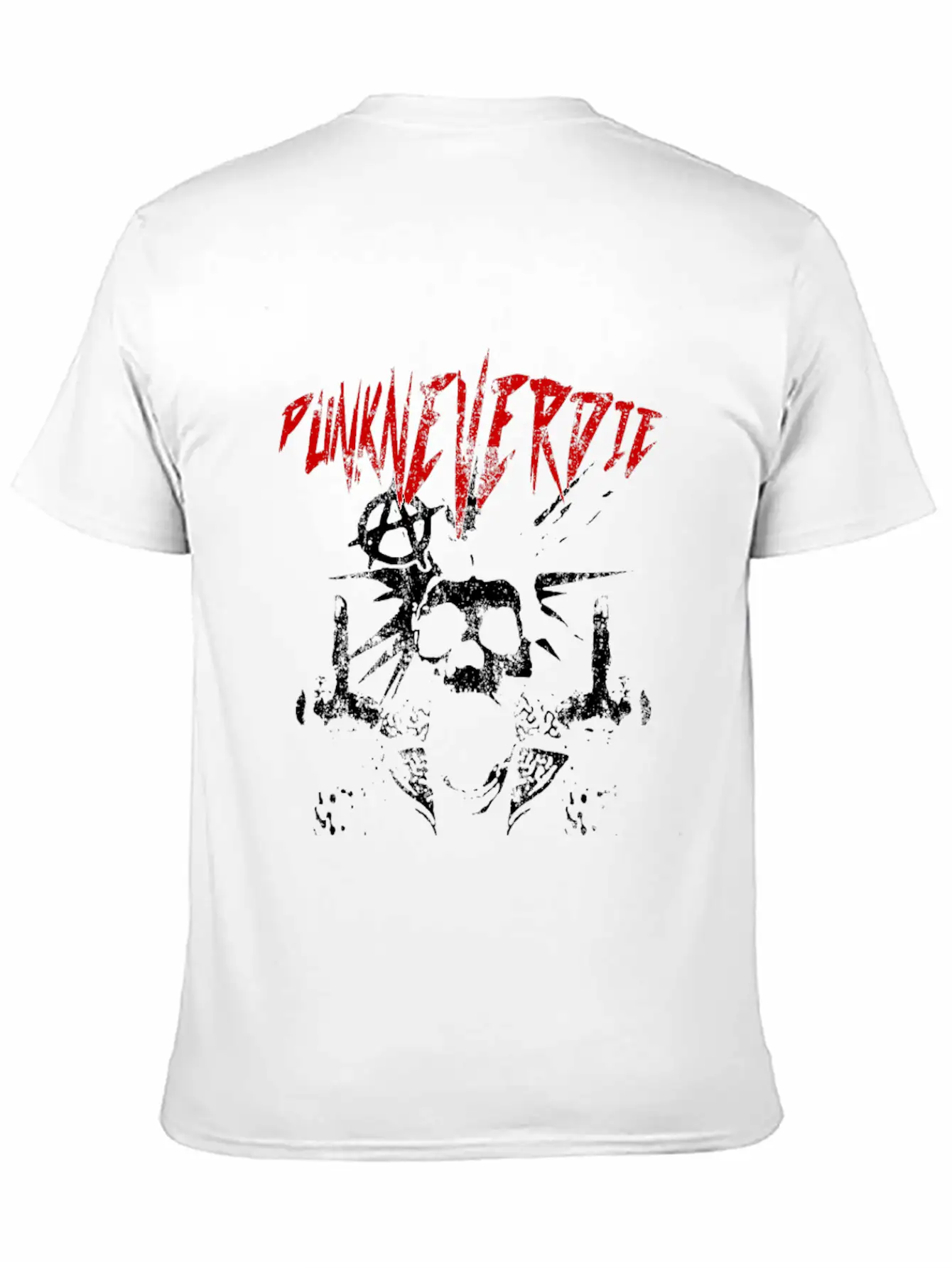 Punk Never Die 2 Classic Cotton Tee – Unisex Comfort For Any Season