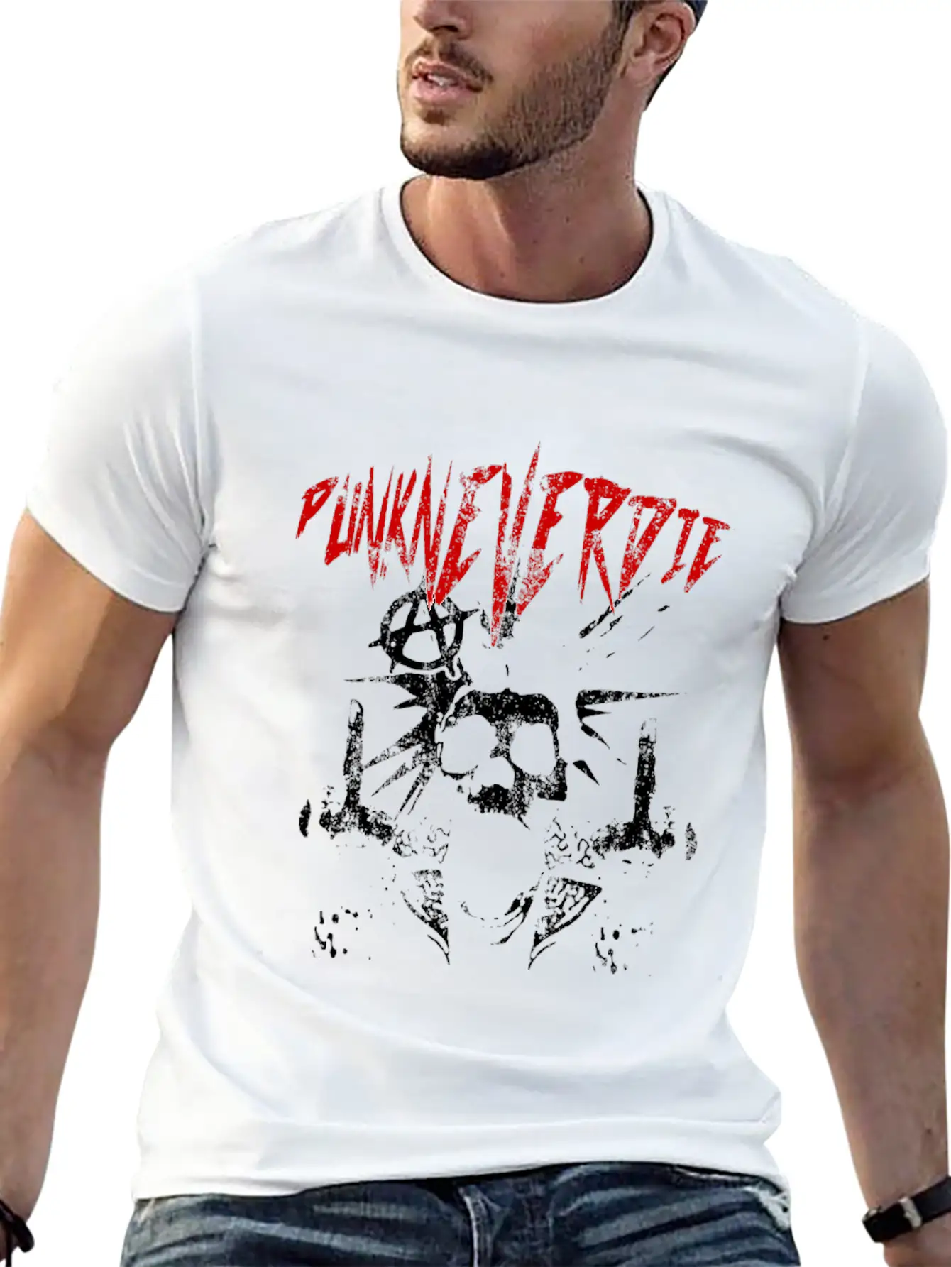 Punk Never Die 2 Classic Cotton Tee – Unisex Comfort For Any Season