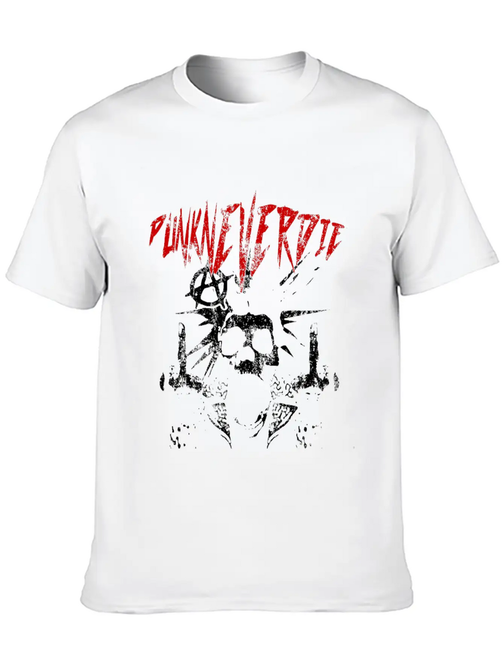 Punk Never Die 2 Classic Cotton Tee – Unisex Comfort For Any Season
