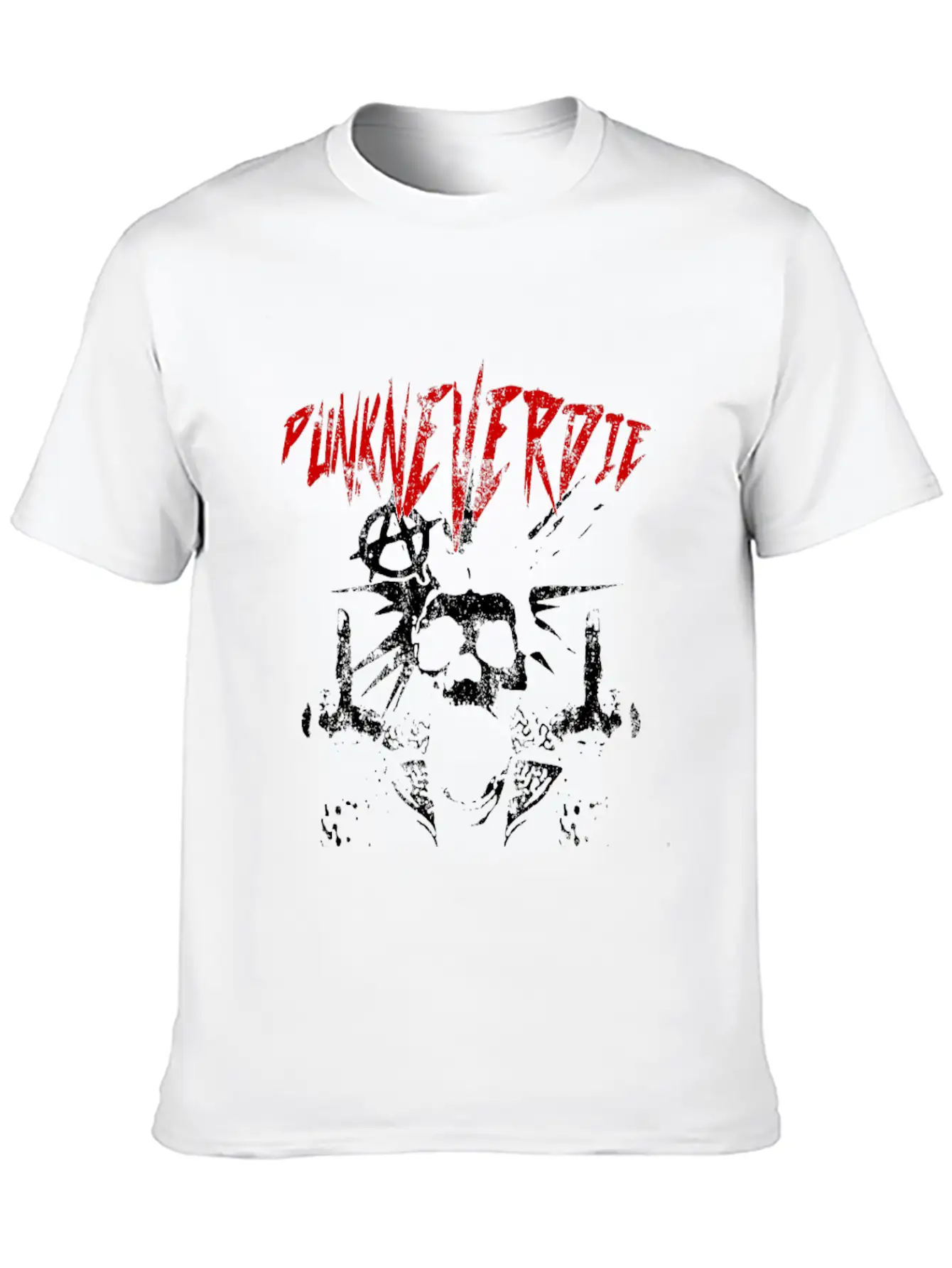 Punk Never Die 2 Classic Cotton Tee – Unisex Comfort For Any Season