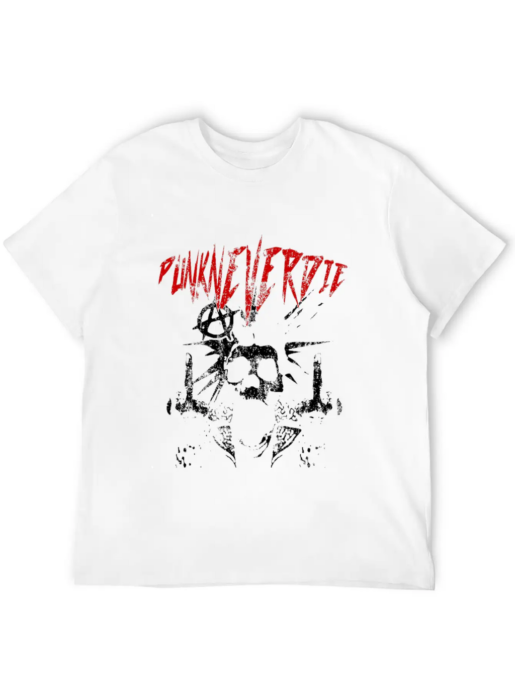Punk Never Die 2 Classic Cotton Tee – Unisex Comfort For Any Season