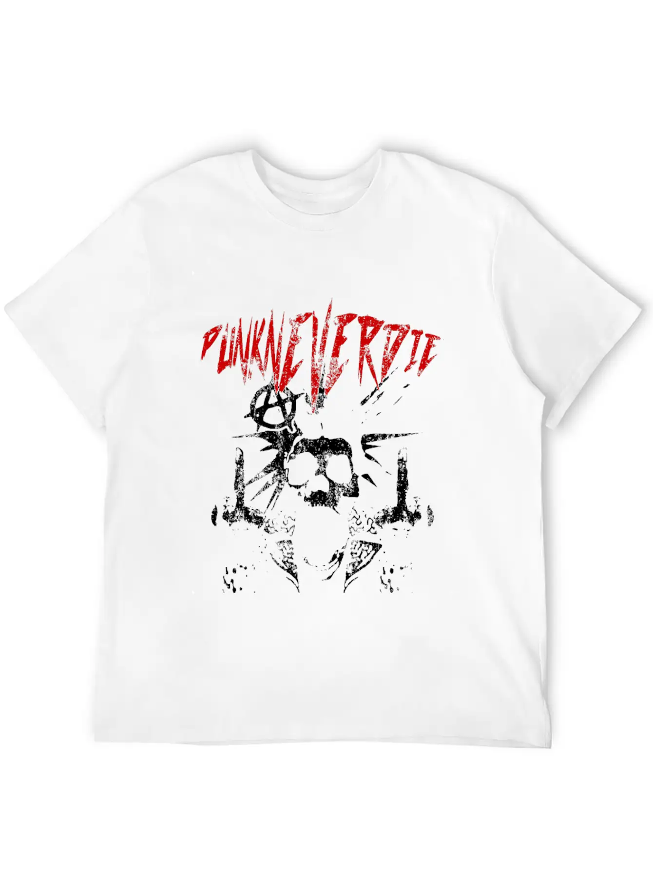 Punk Never Die 2 Classic Cotton Tee – Unisex Comfort For Any Season