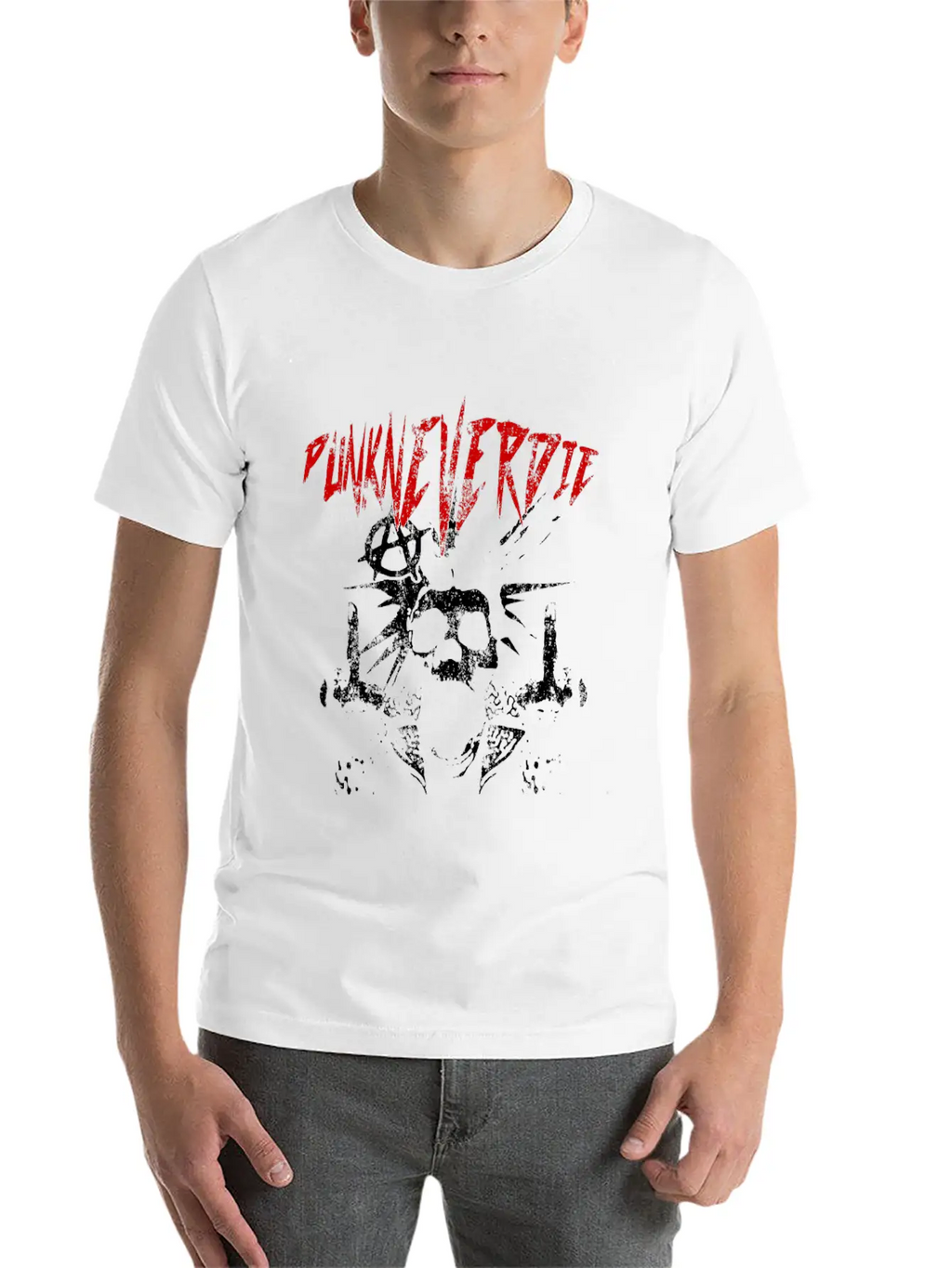 Punk Never Die 2 Classic Cotton Tee – Unisex Comfort For Any Season