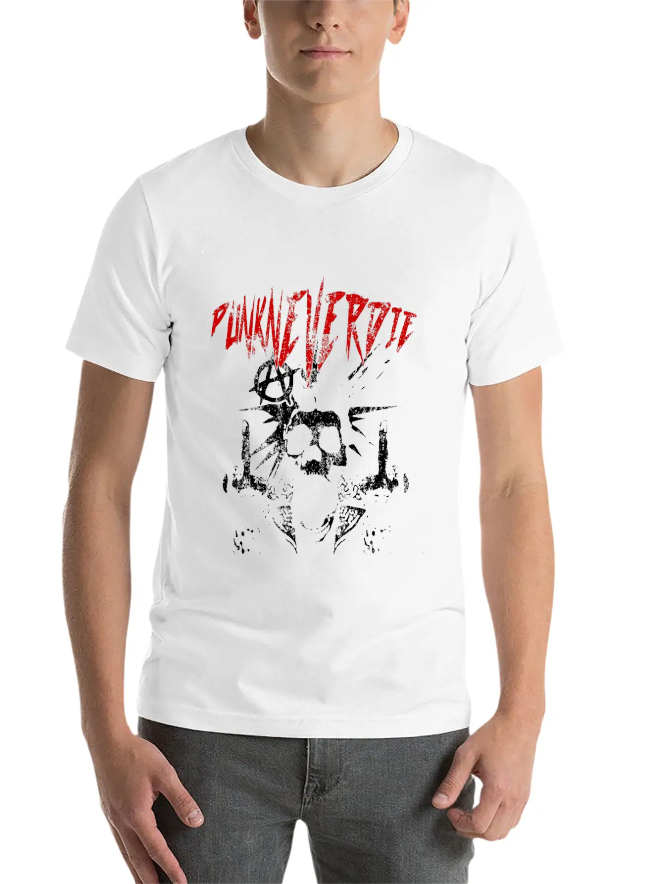 Punk Never Die 2 Classic Cotton Tee – Unisex Comfort For Any Season