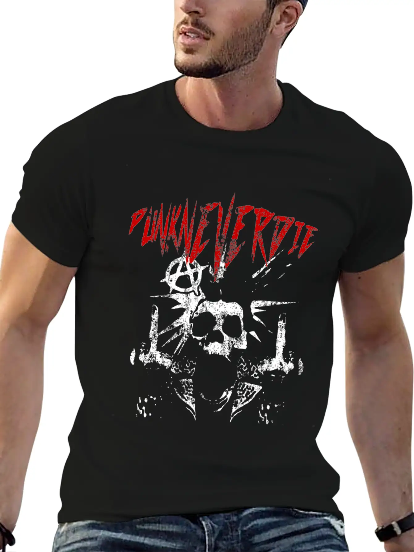 Punk Never Die 2 Classic Cotton Tee – Unisex Comfort For Any Season