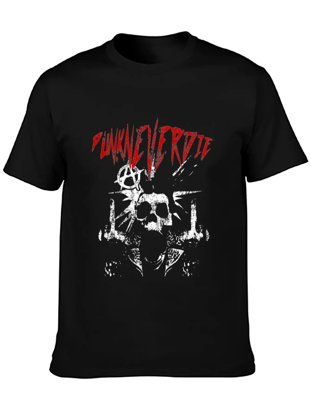 Punk Never Die 2 Classic Cotton Tee – Unisex Comfort For Any Season
