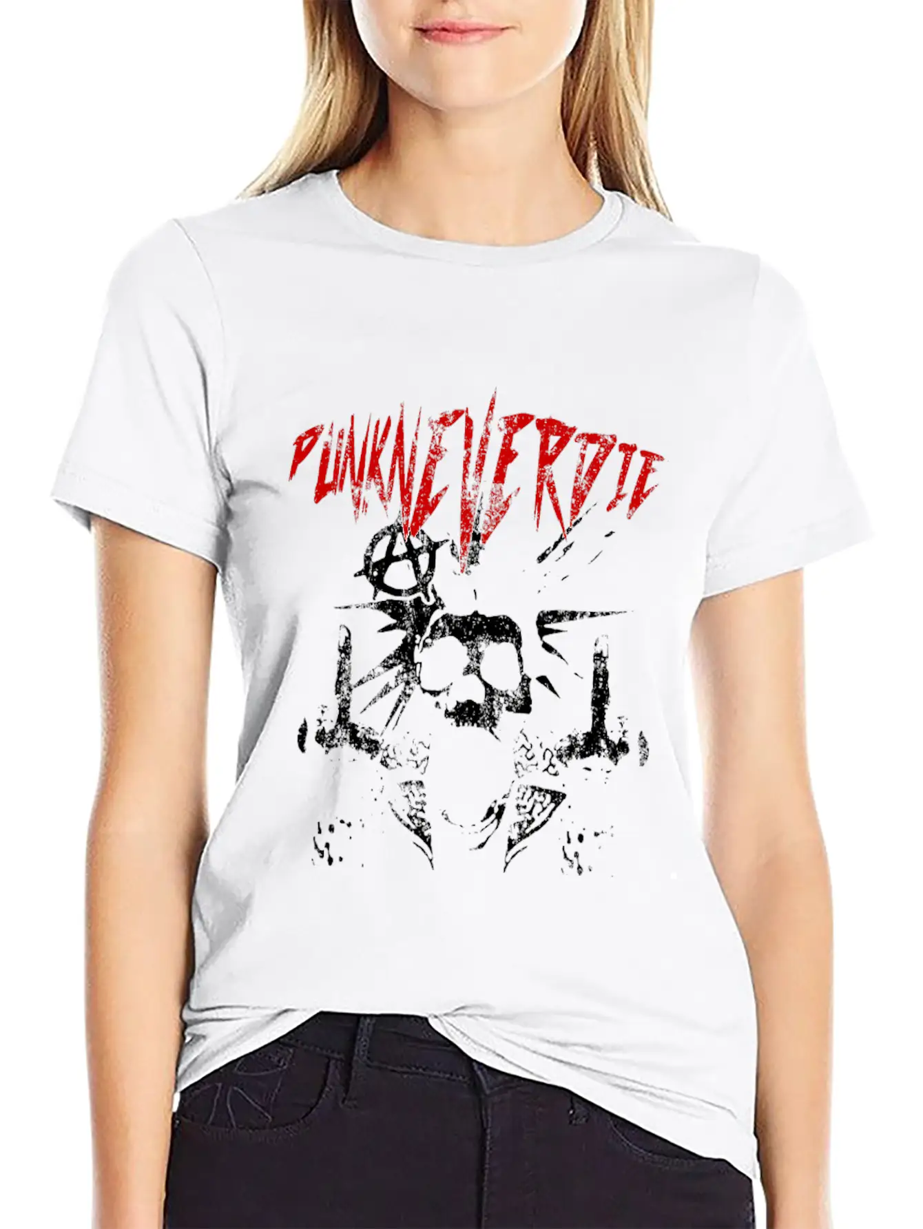Punk Never Die 2 Classic Cotton Tee – Unisex Comfort For Any Season