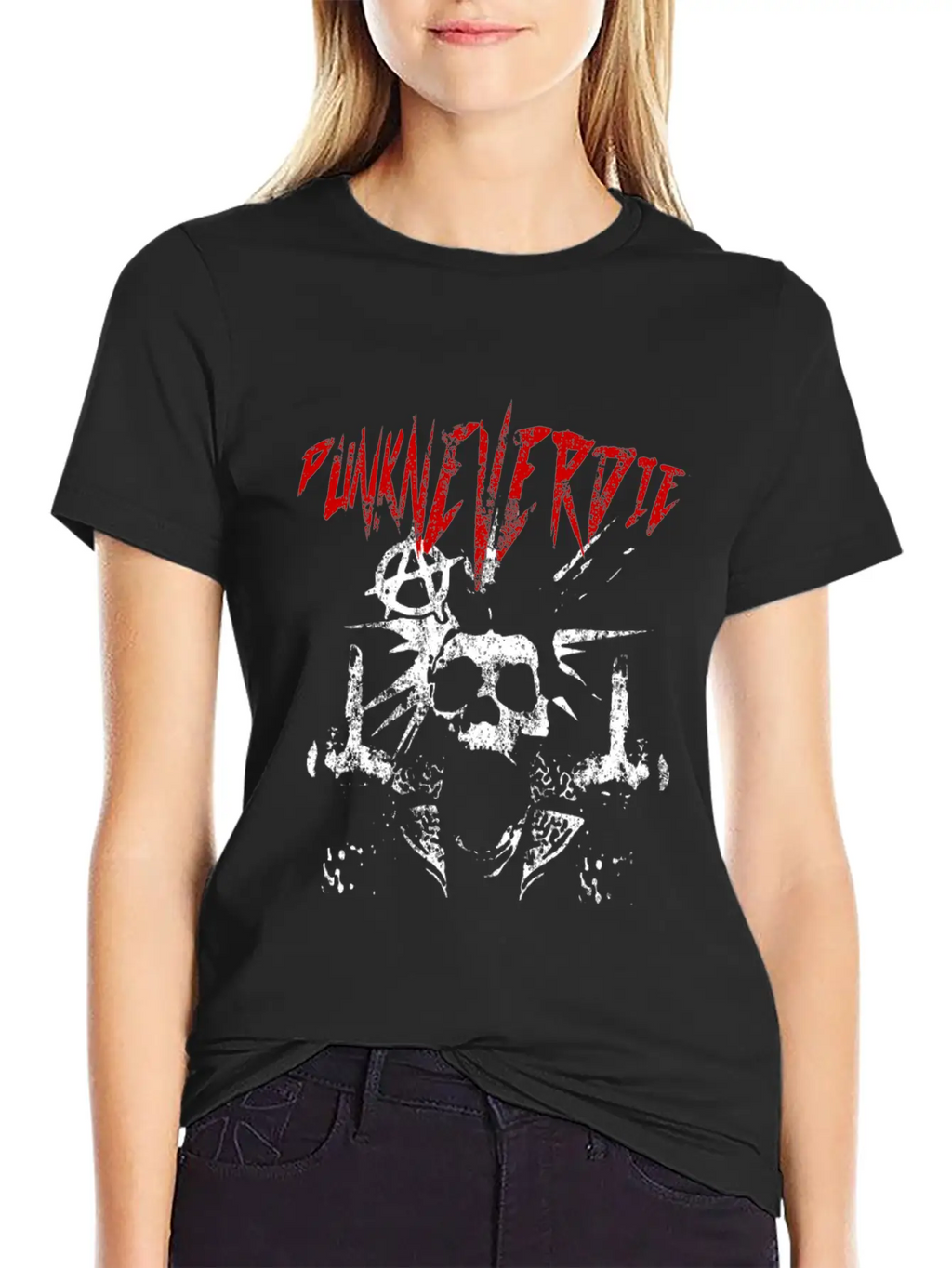 Punk Never Die 2 Classic Cotton Tee – Unisex Comfort For Any Season