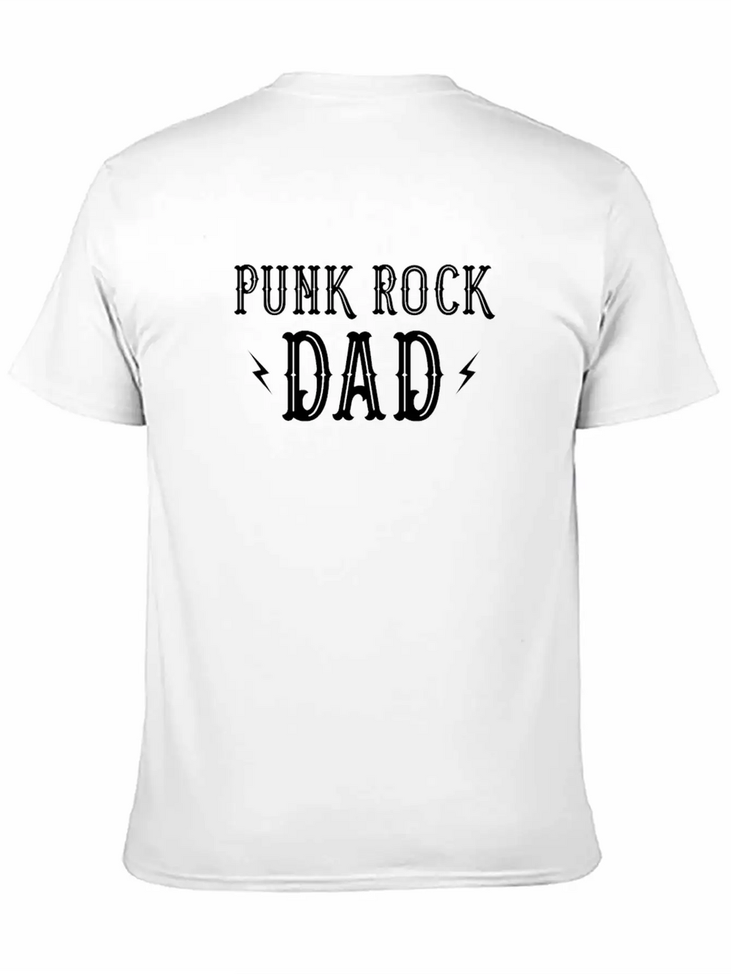 Punk Rock Dad Tattoos Punker Rocker Ska Timeless Short Sleeve Tee – Comfy And Minimalist Design