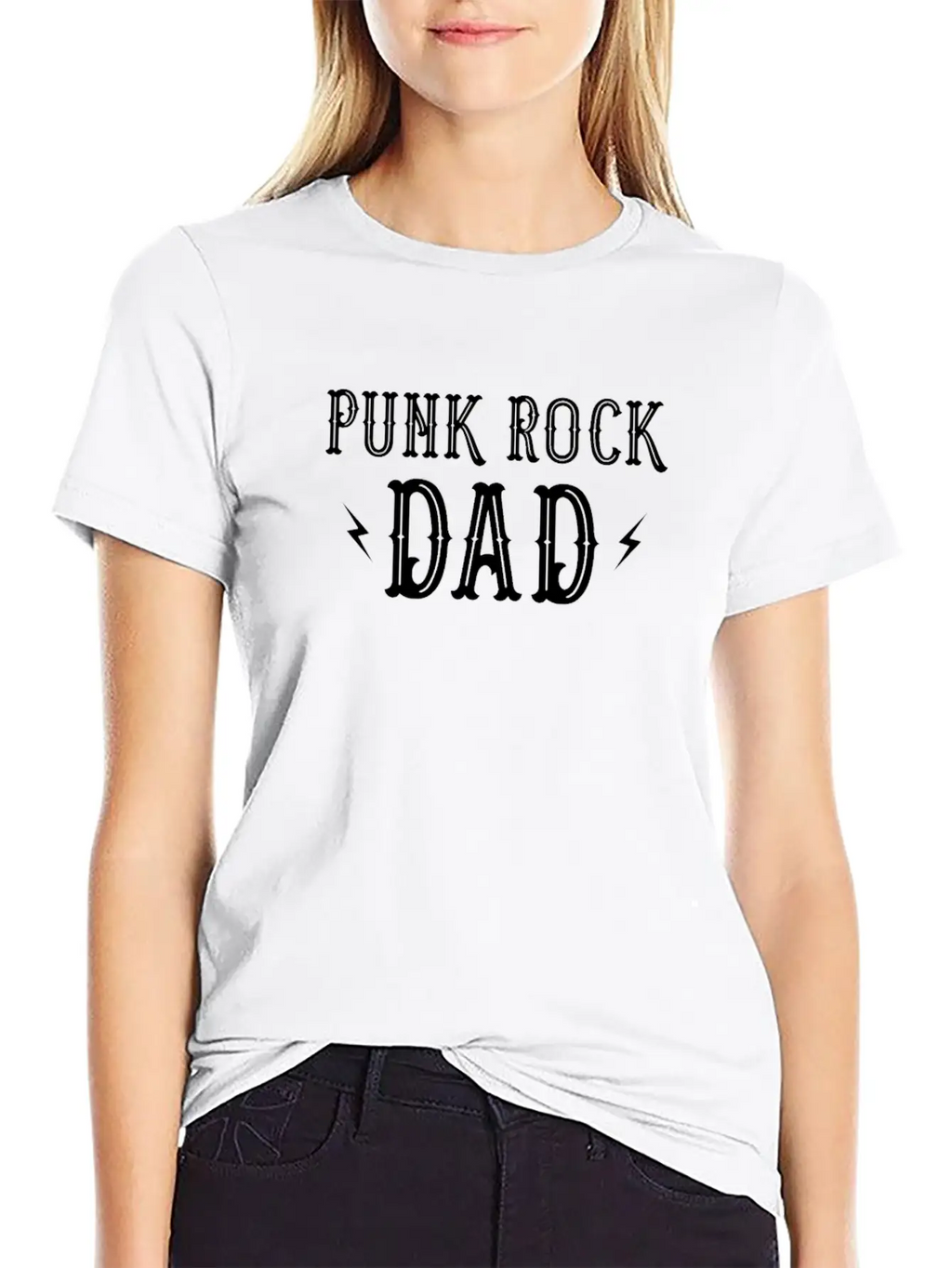 Punk Rock Dad Tattoos Punker Rocker Ska Timeless Short Sleeve Tee – Comfy And Minimalist Design