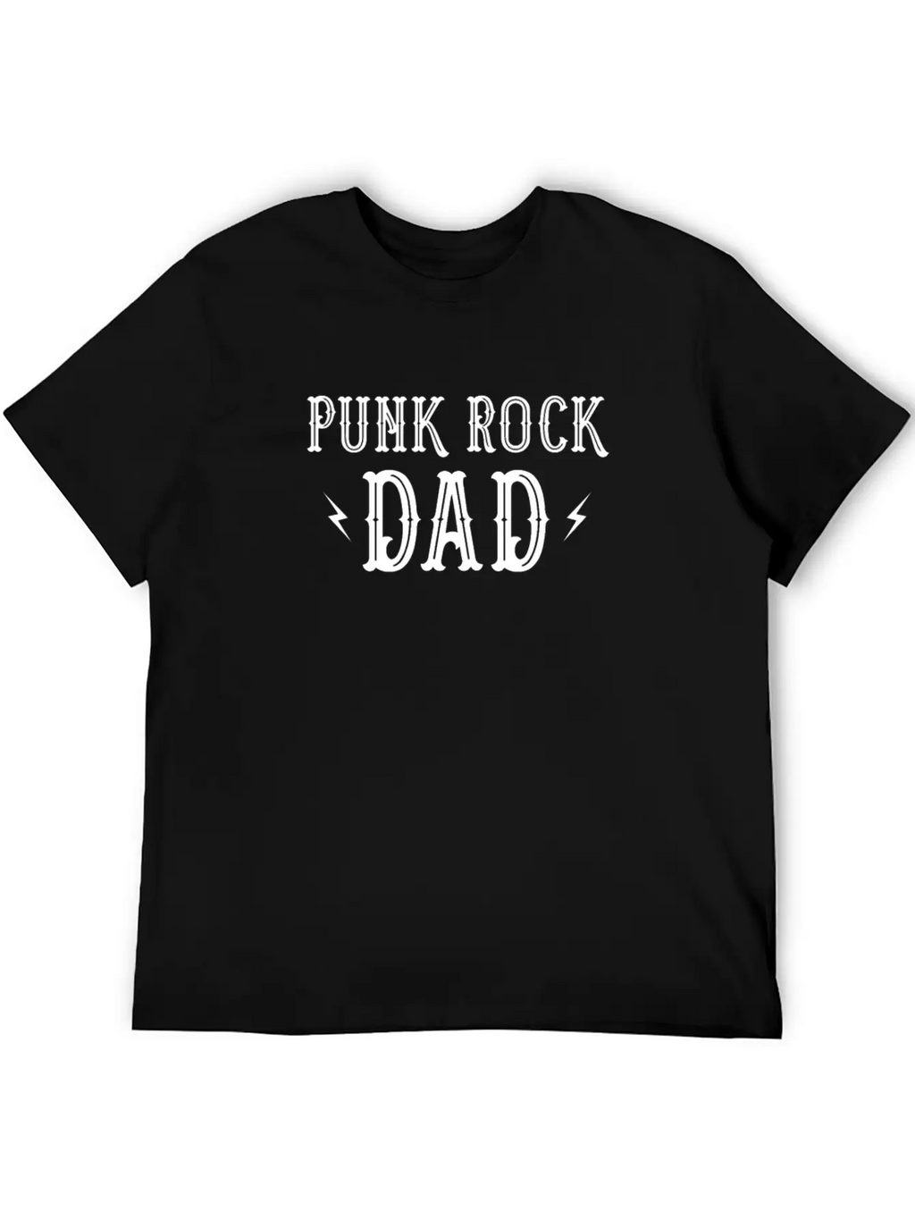 Punk Rock Dad Tattoos Punker Rocker Ska Timeless Short Sleeve Tee – Comfy And Minimalist Design