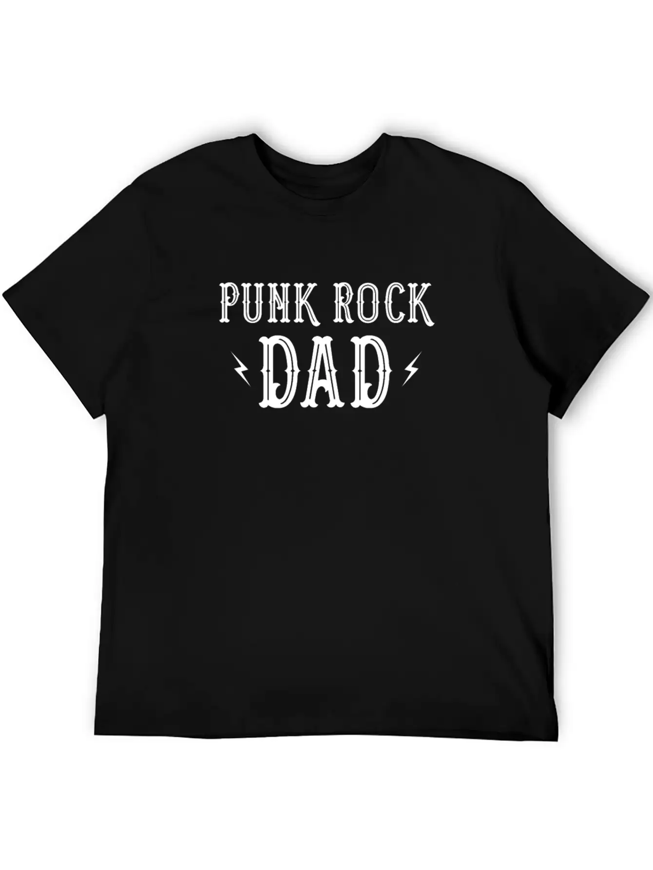 Punk Rock Dad Tattoos Punker Rocker Ska Timeless Short Sleeve Tee – Comfy And Minimalist Design