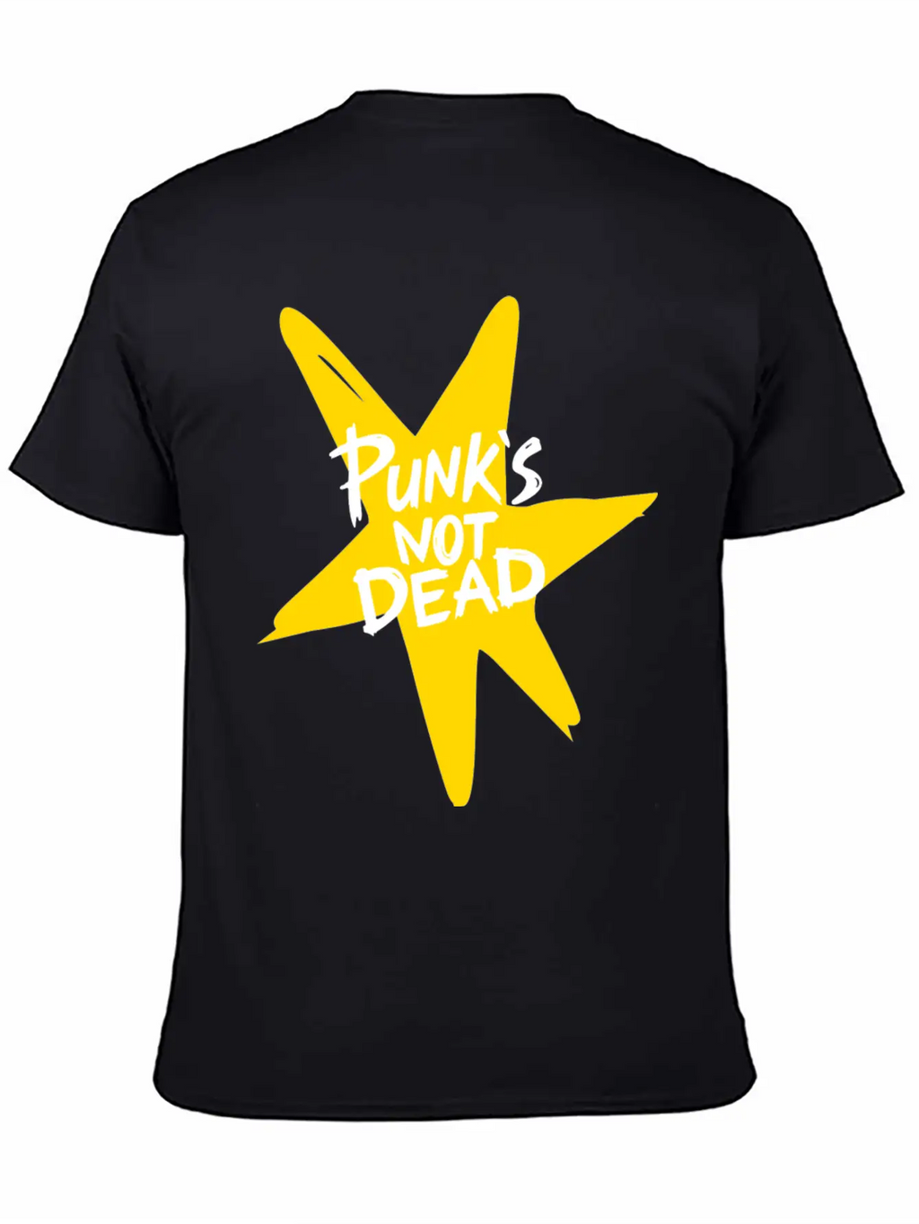 Punk Rock Essential Cotton Tee For Daily Outfits – Unisex Style