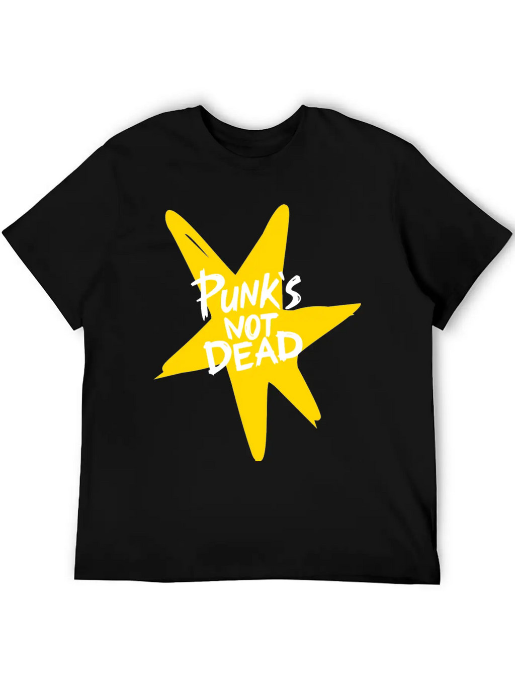 Punk Rock Essential Cotton Tee For Daily Outfits – Unisex Style