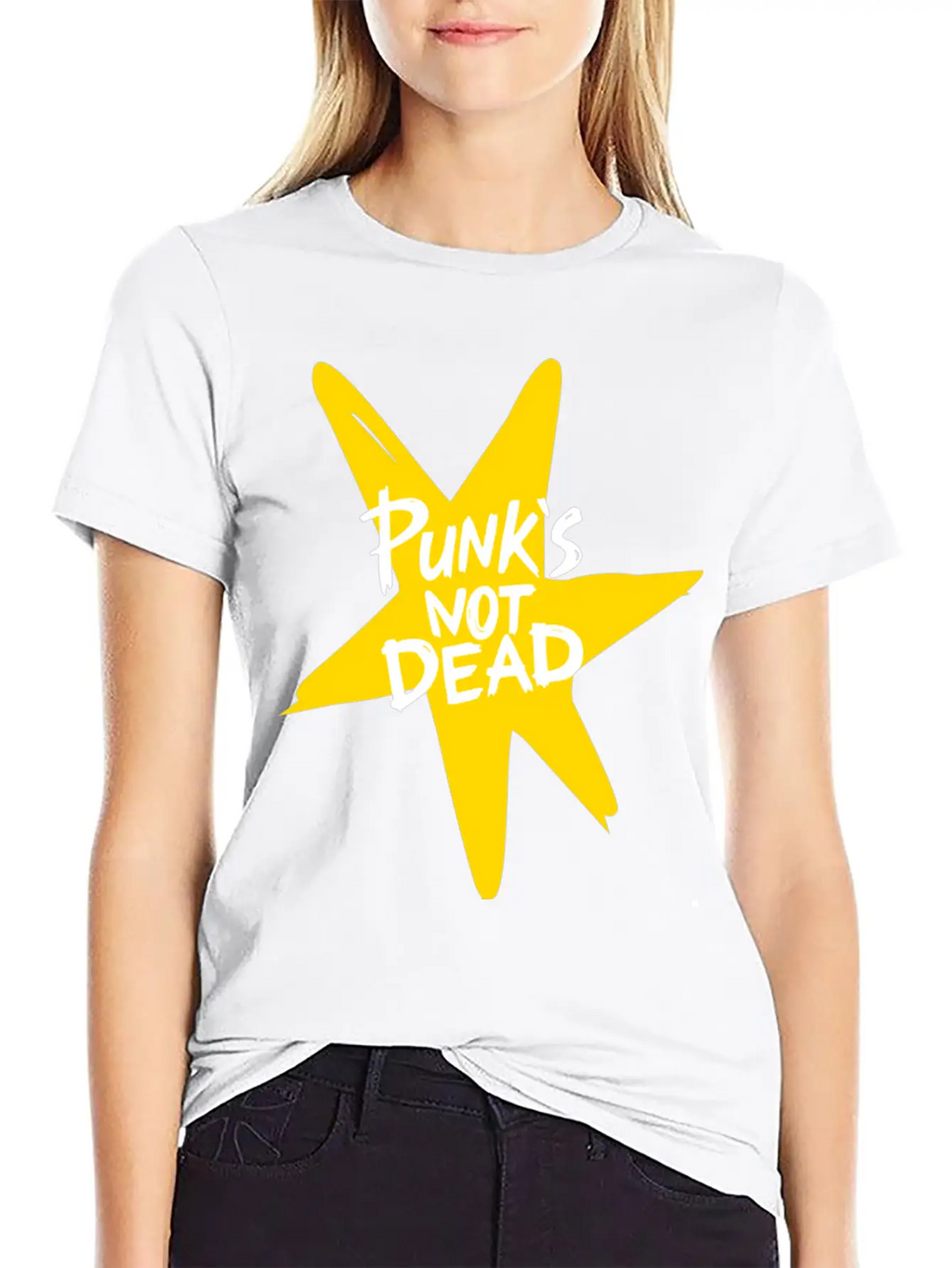 Punk Rock Essential Cotton Tee For Daily Outfits – Unisex Style