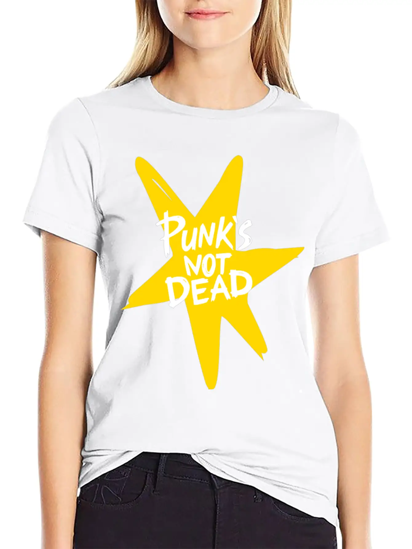 Punk Rock Essential Cotton Tee For Daily Outfits – Unisex Style