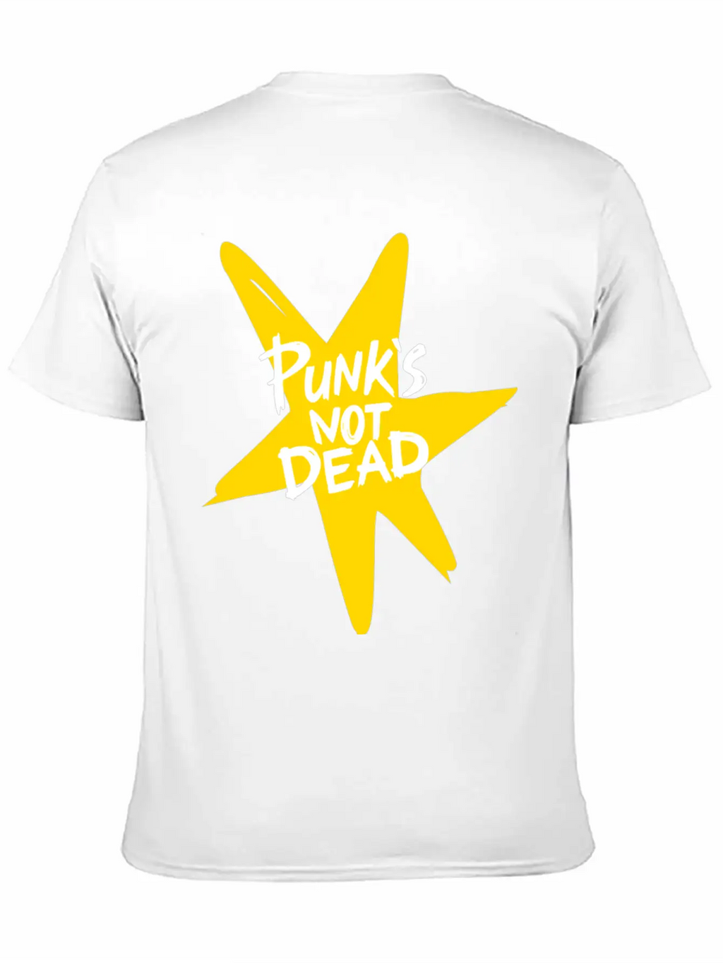 Punk Rock Essential Cotton Tee For Daily Outfits – Unisex Style