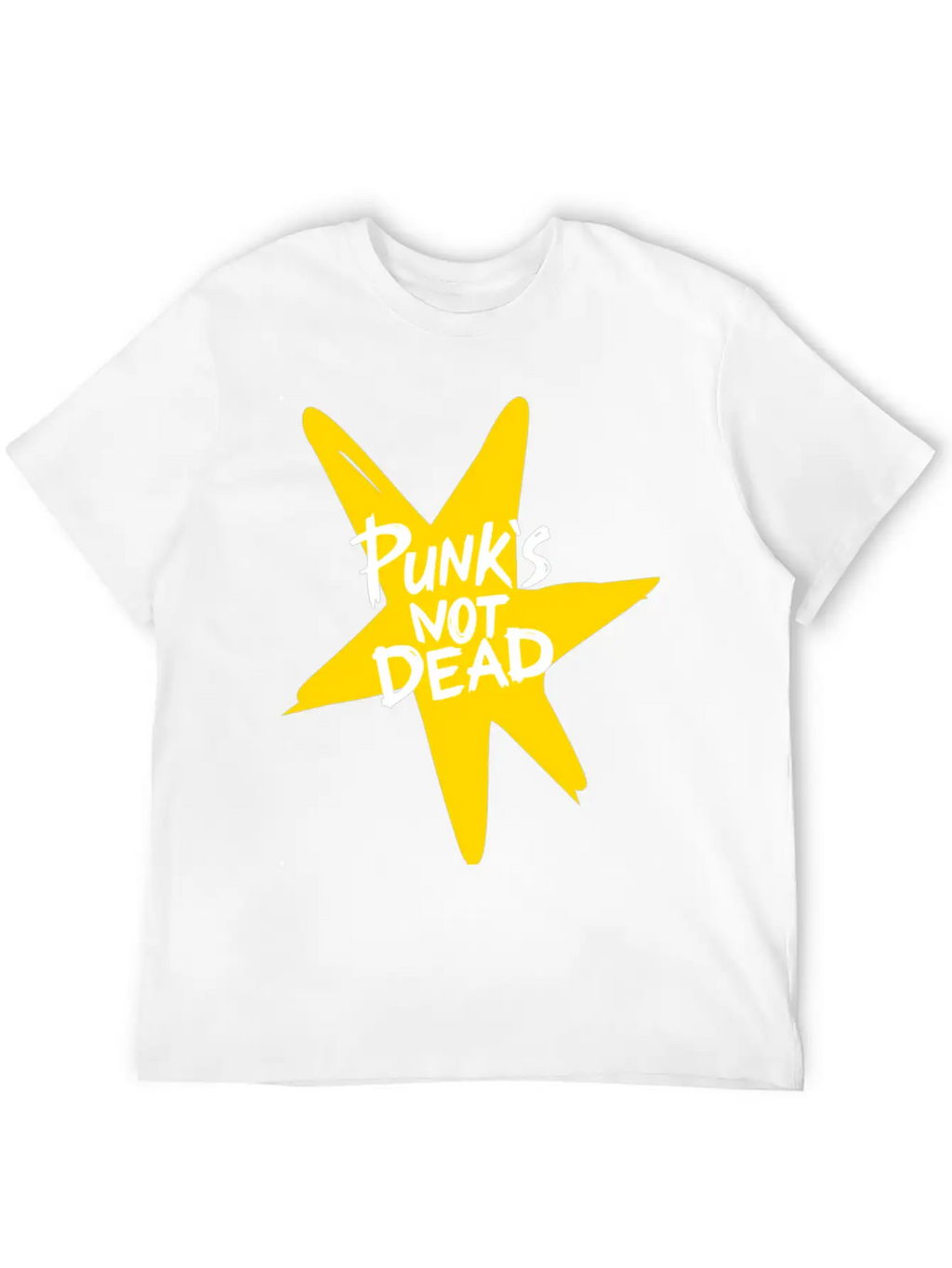 Punk Rock Essential Cotton Tee For Daily Outfits – Unisex Style