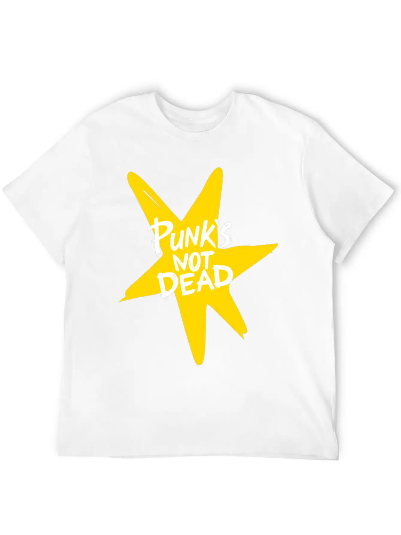 Punk Rock Essential Cotton Tee For Daily Outfits – Unisex Style