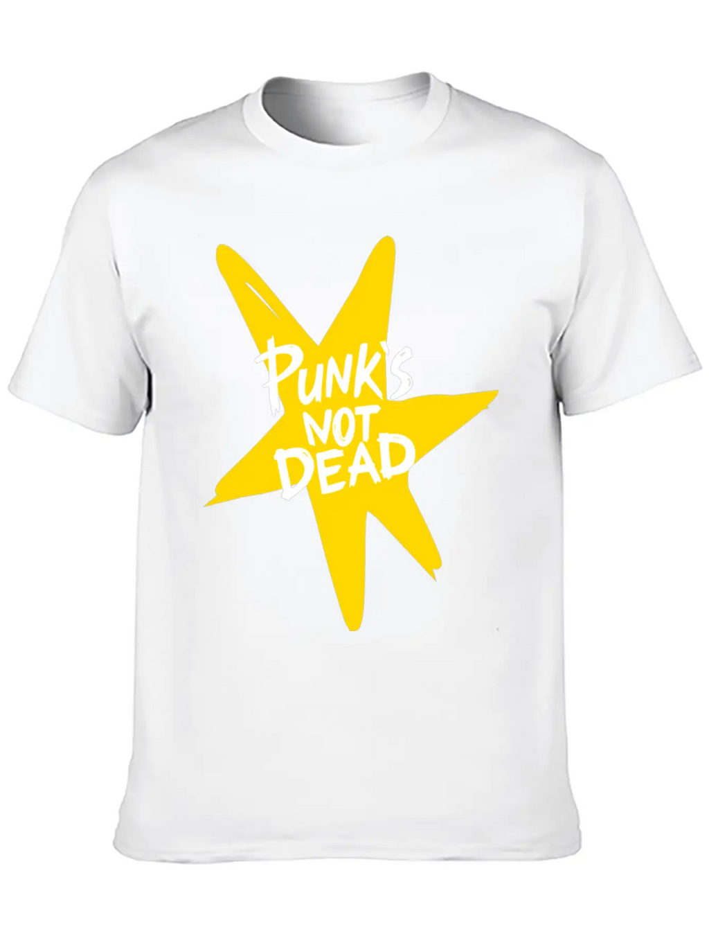Punk Rock Essential Cotton Tee For Daily Outfits – Unisex Style