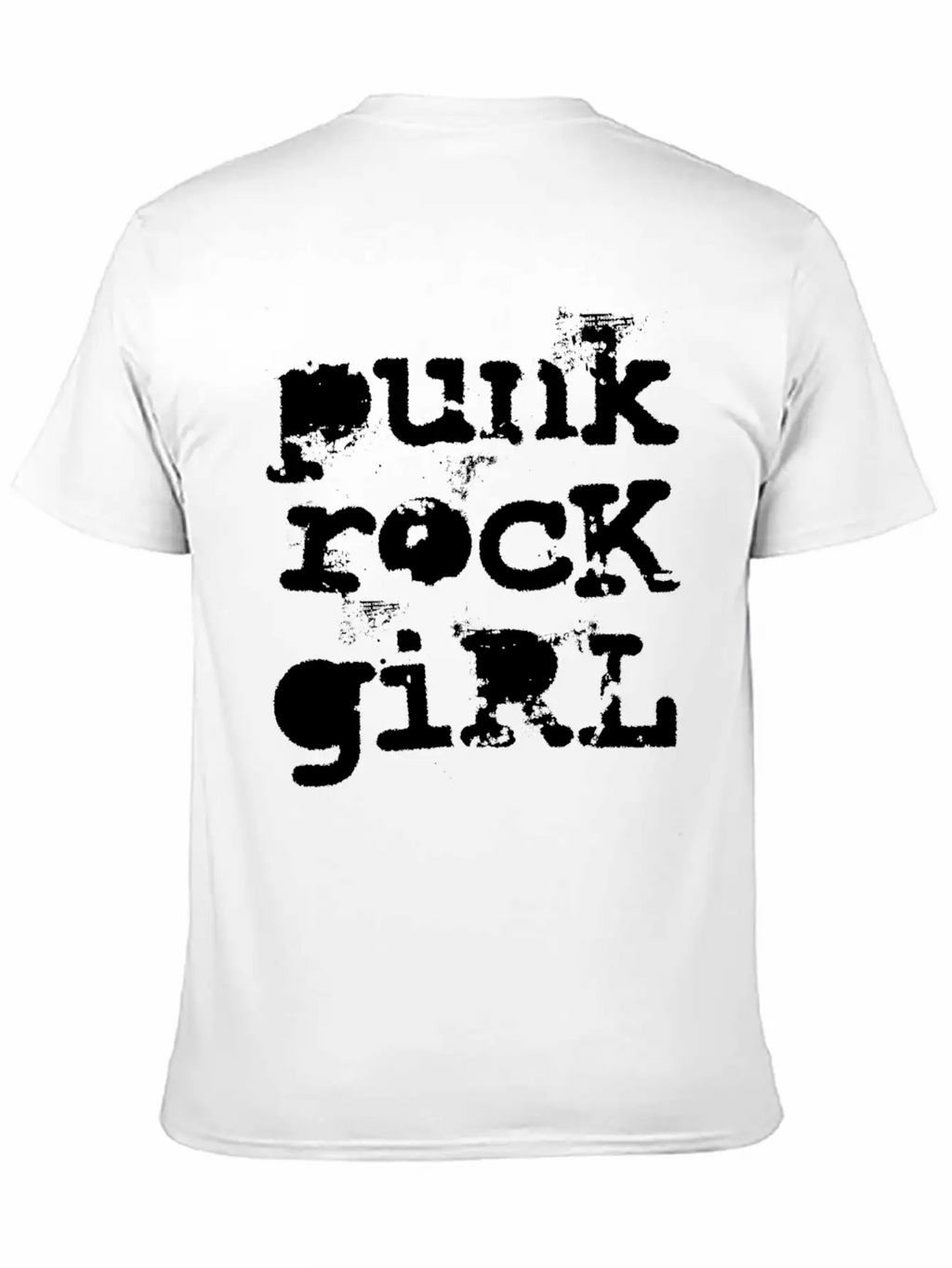 Punk Rock Girl Breathable Soft Cotton T-Shirt – Timeless Casual Look