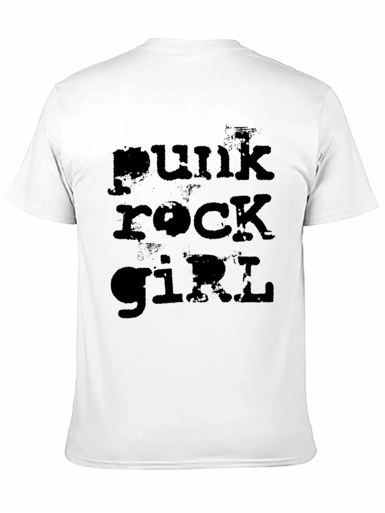 Punk Rock Girl Breathable Soft Cotton T-Shirt – Timeless Casual Look