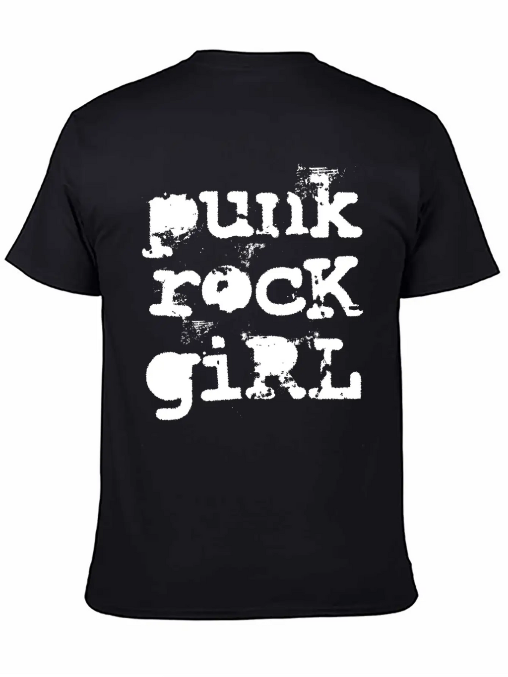 Punk Rock Girl Breathable Soft Cotton T-Shirt – Timeless Casual Look