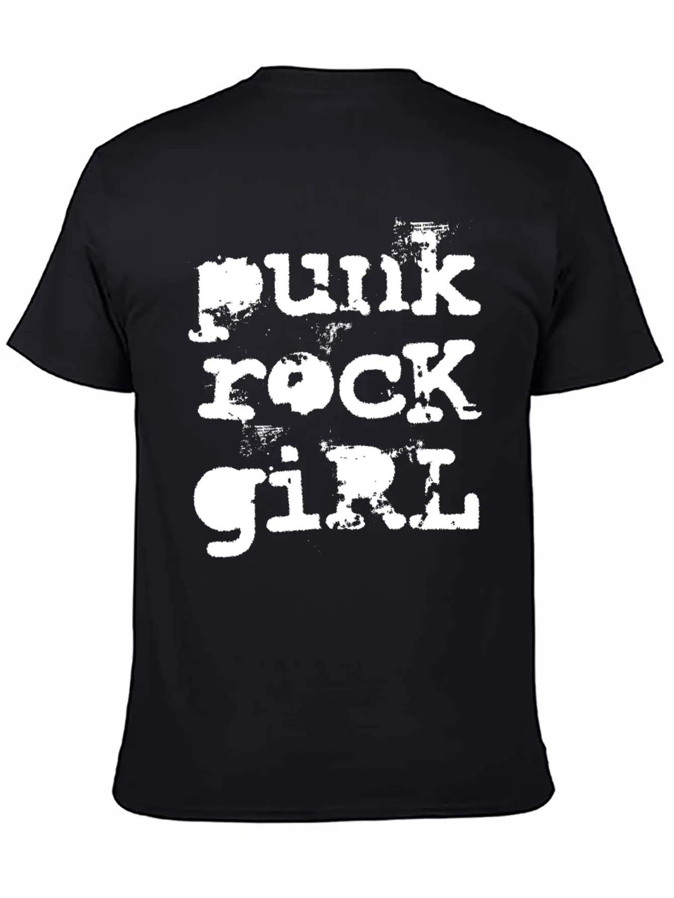 Punk Rock Girl Breathable Soft Cotton T-Shirt – Timeless Casual Look