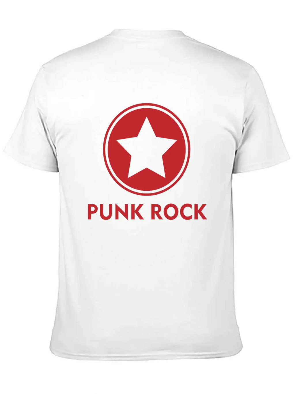 Punk Rock Shirt Star Punk Anarchy Classic Cotton Tee – Unisex Comfort For Any Season