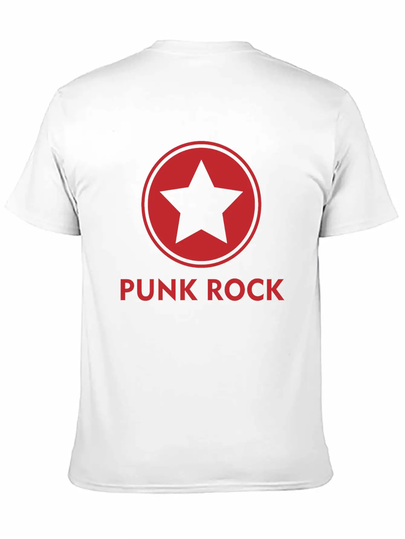 Punk Rock Shirt Star Punk Anarchy Classic Cotton Tee – Unisex Comfort For Any Season