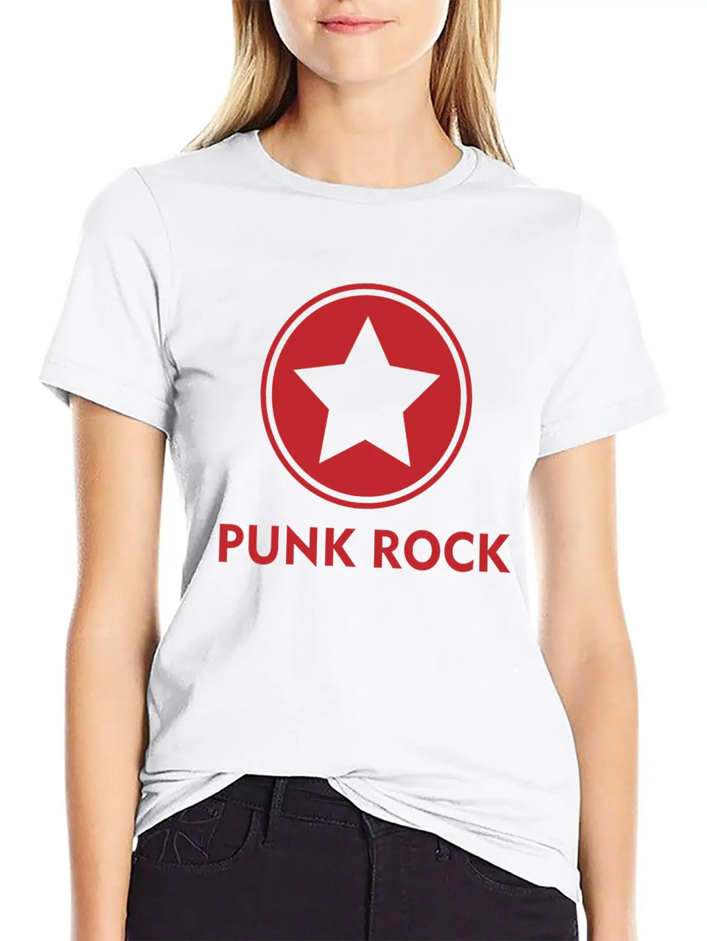 Punk Rock Shirt Star Punk Anarchy Classic Cotton Tee – Unisex Comfort For Any Season