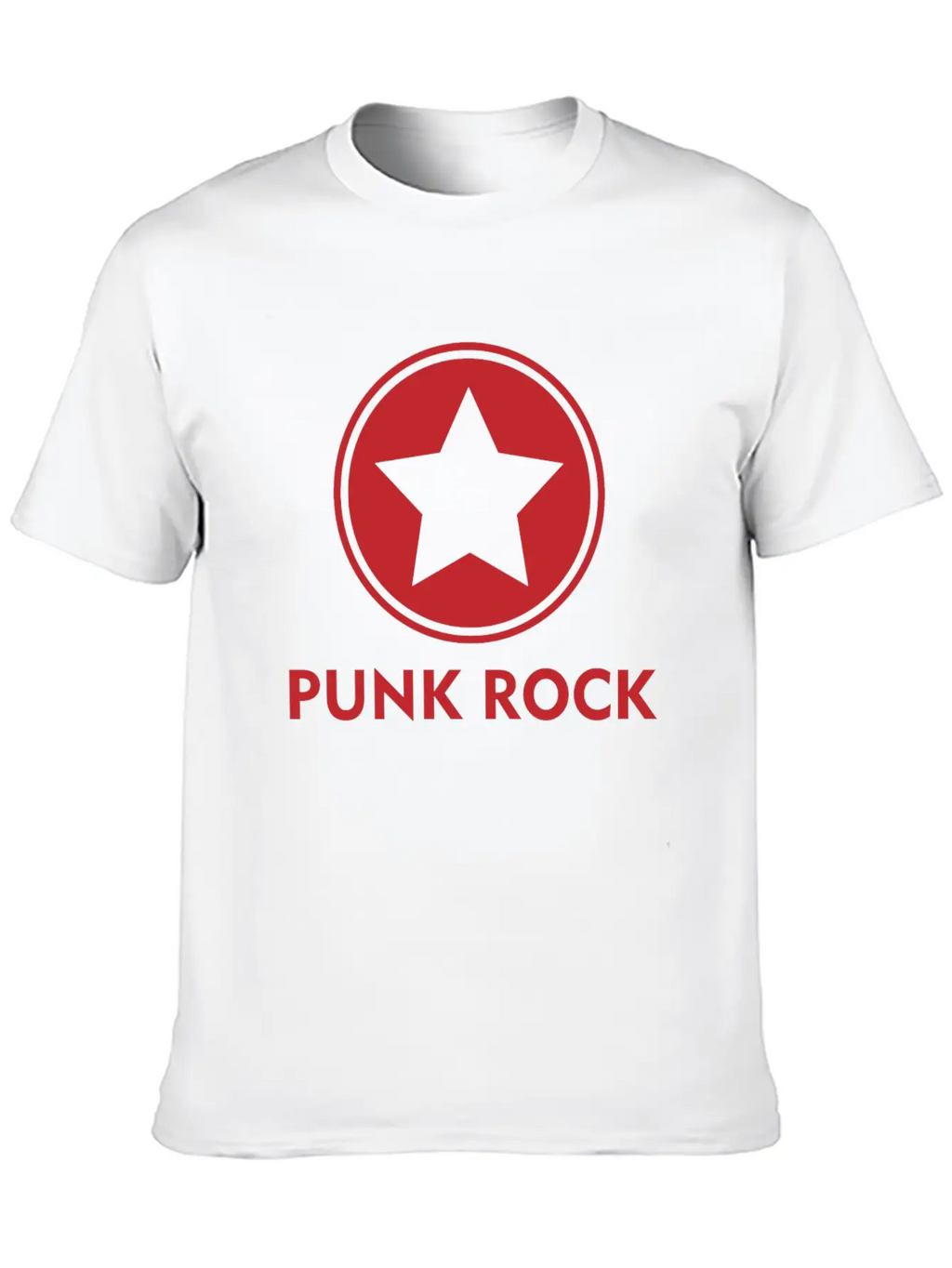 Punk Rock Shirt Star Punk Anarchy Classic Cotton Tee – Unisex Comfort For Any Season