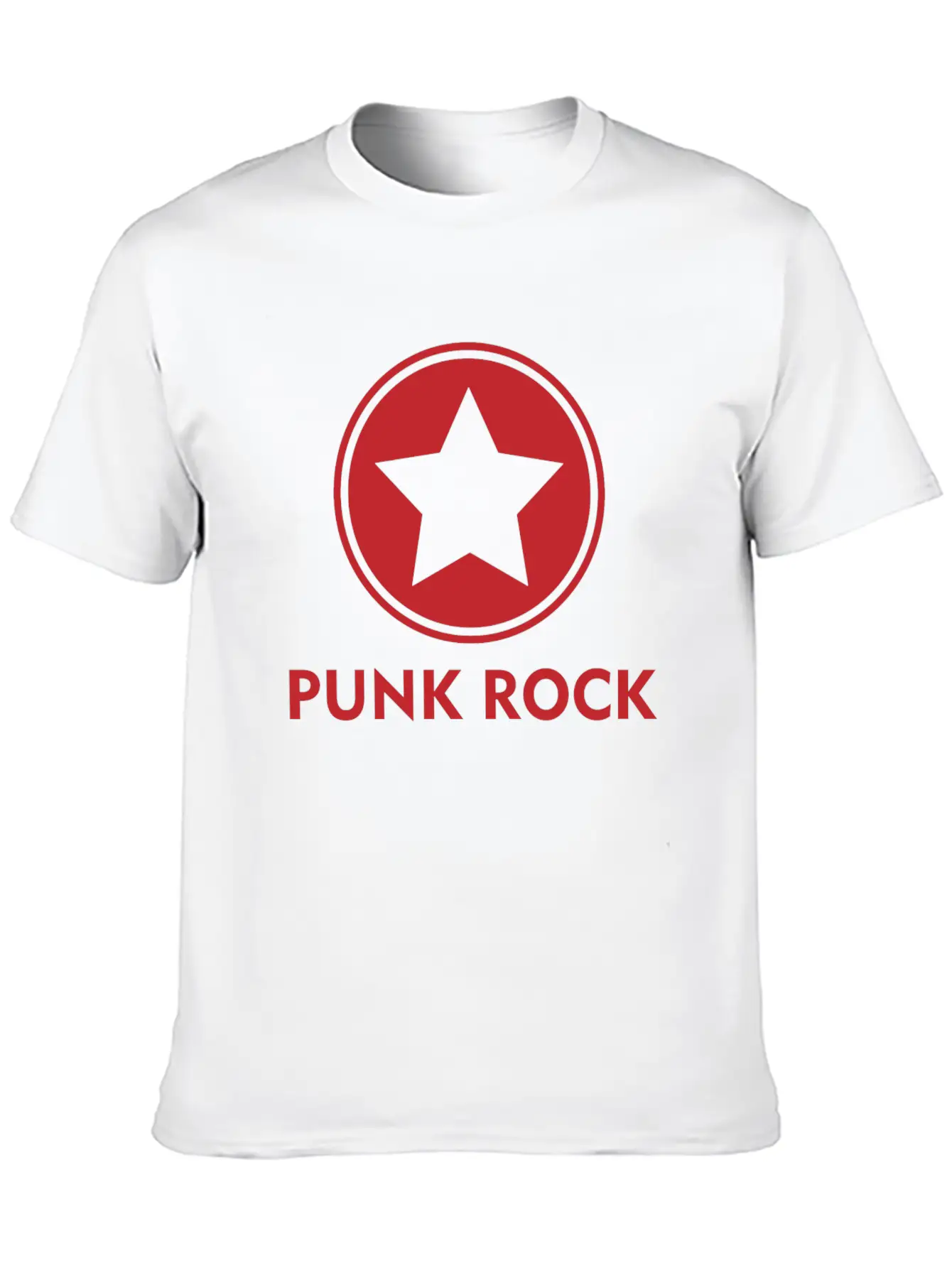 Punk Rock Shirt Star Punk Anarchy Classic Cotton Tee – Unisex Comfort For Any Season