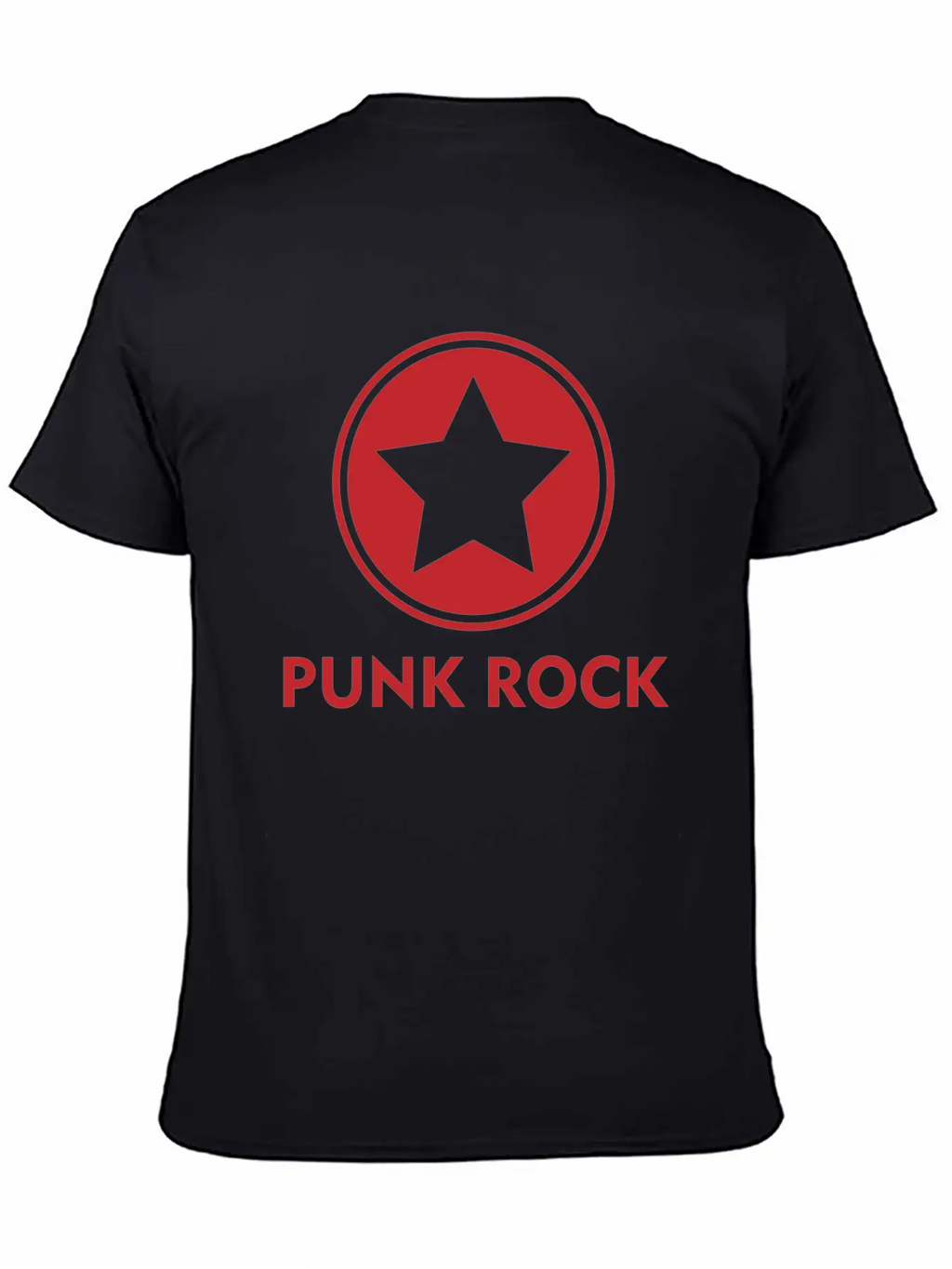 Punk Rock Shirt Star Punk Anarchy Classic Cotton Tee – Unisex Comfort For Any Season