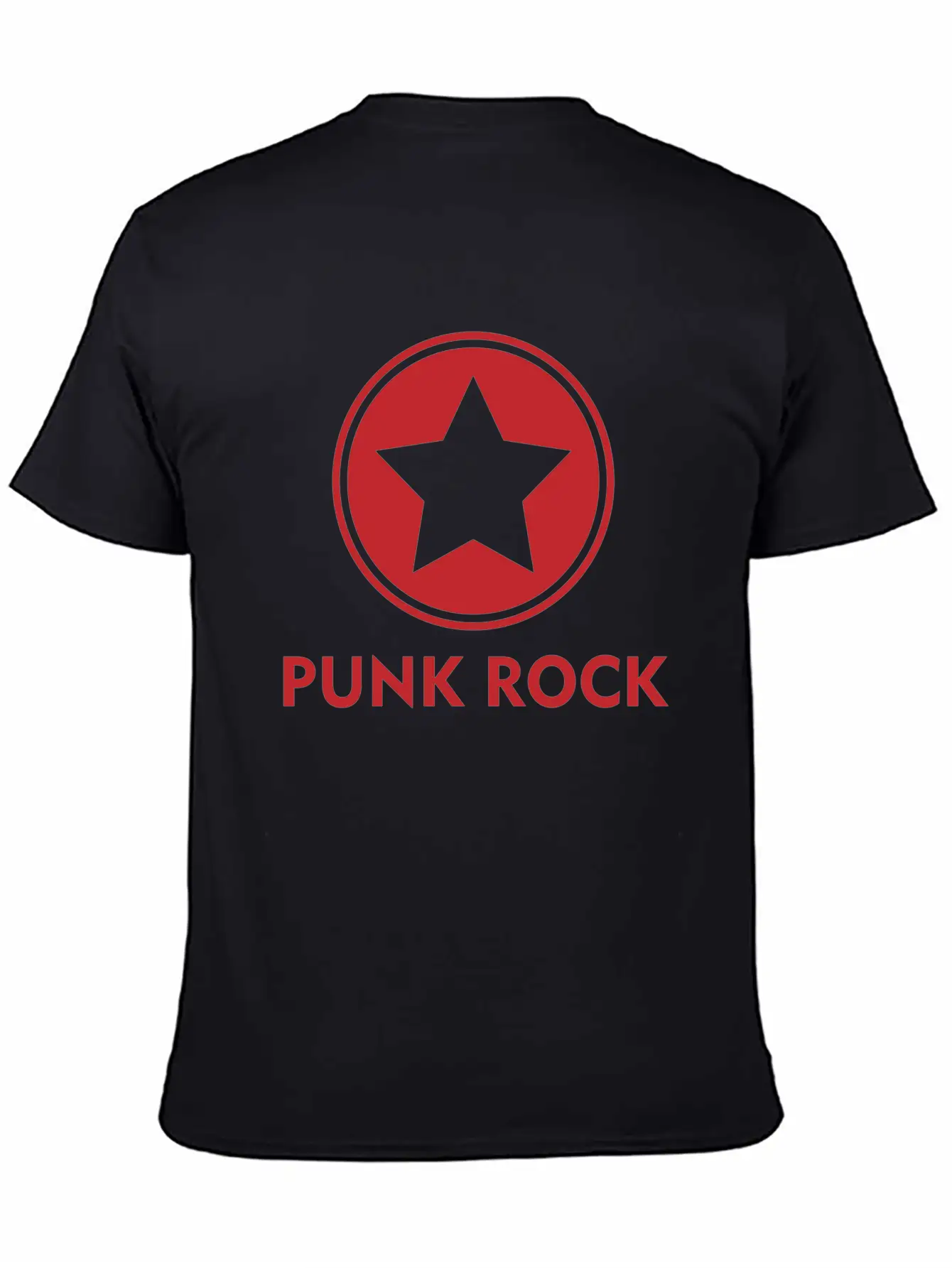 Punk Rock Shirt Star Punk Anarchy Classic Cotton Tee – Unisex Comfort For Any Season