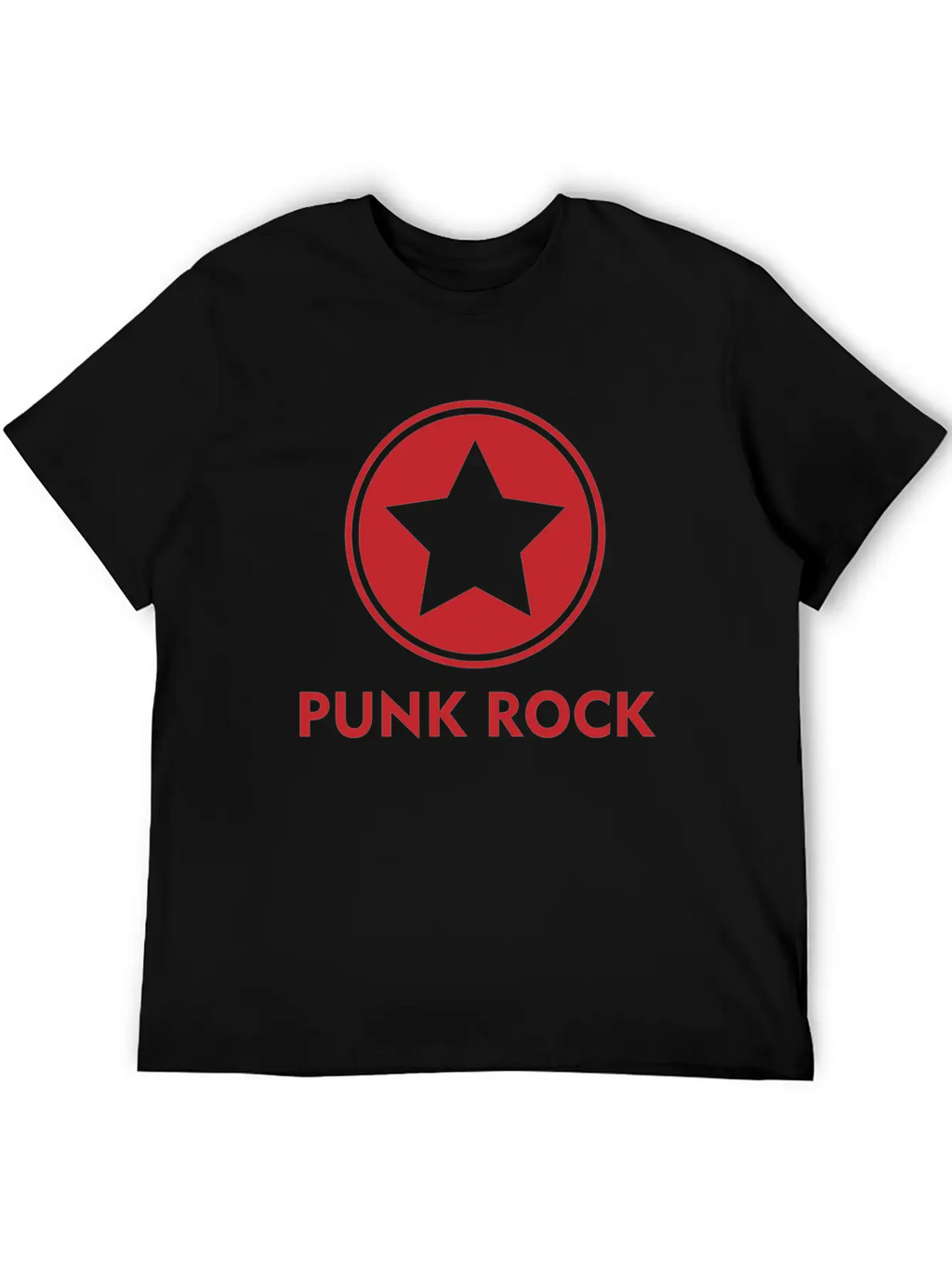 Punk Rock Shirt Star Punk Anarchy Classic Cotton Tee – Unisex Comfort For Any Season