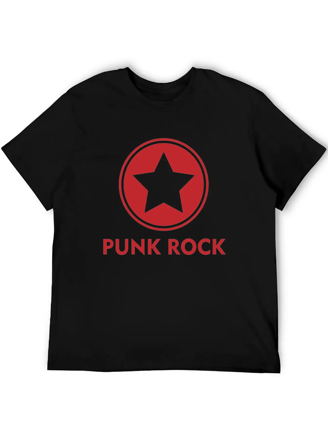 Punk Rock Shirt Star Punk Anarchy Classic Cotton Tee – Unisex Comfort For Any Season