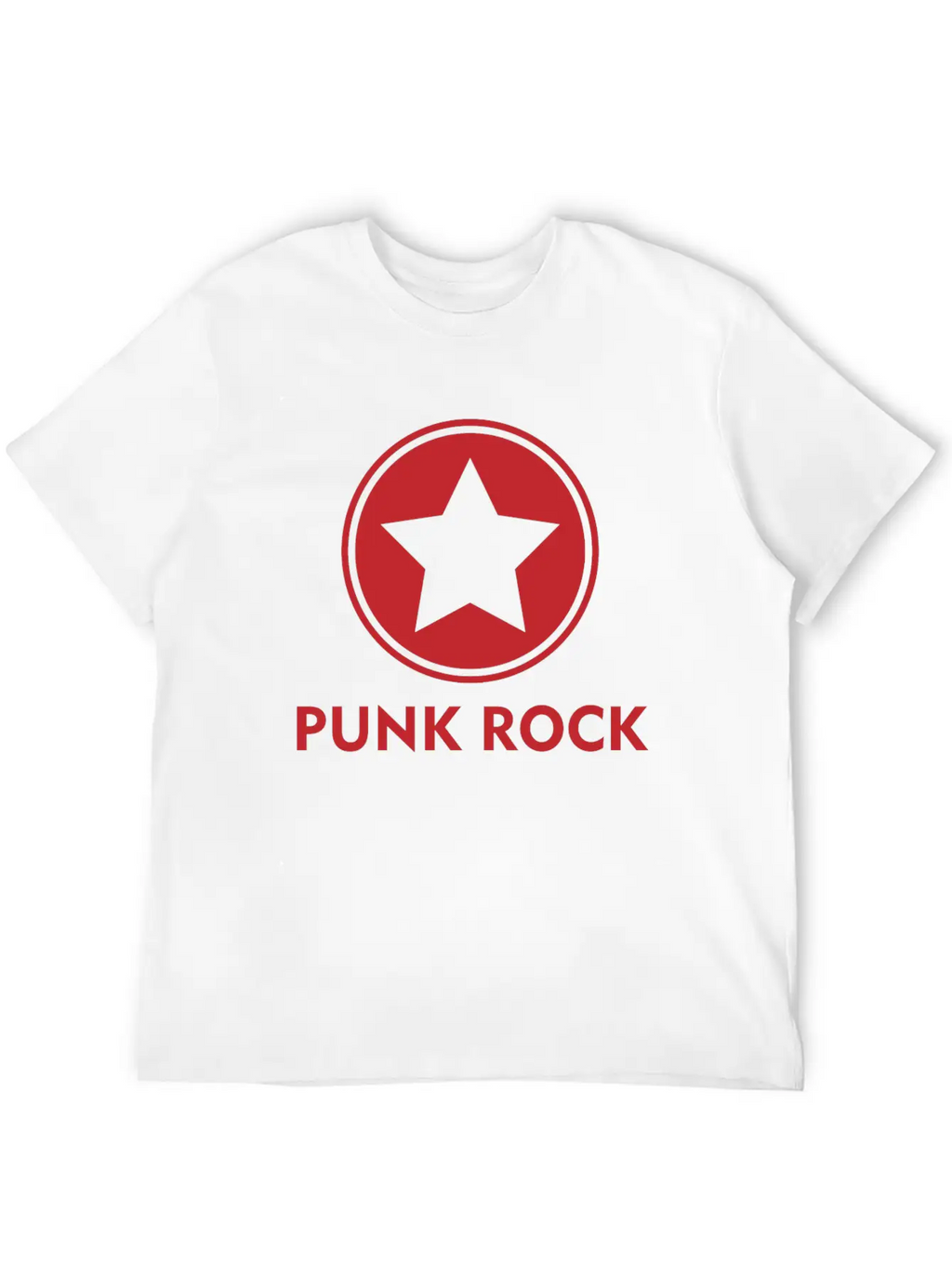 Punk Rock Shirt Star Punk Anarchy Classic Cotton Tee – Unisex Comfort For Any Season