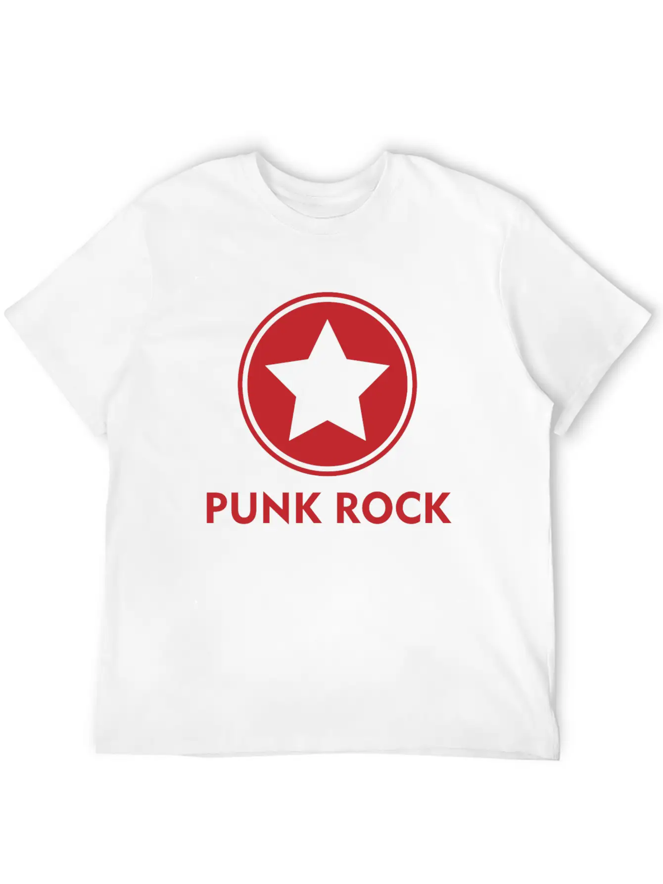 Punk Rock Shirt Star Punk Anarchy Classic Cotton Tee – Unisex Comfort For Any Season