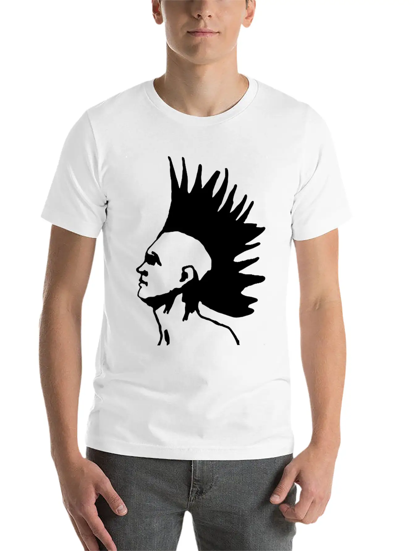 Punk Timeless Short Sleeve Tee – Comfy And Minimalist Design