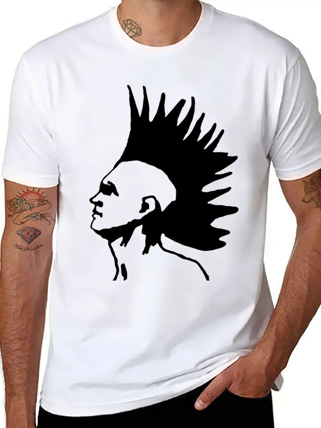 Punk Timeless Short Sleeve Tee – Comfy And Minimalist Design