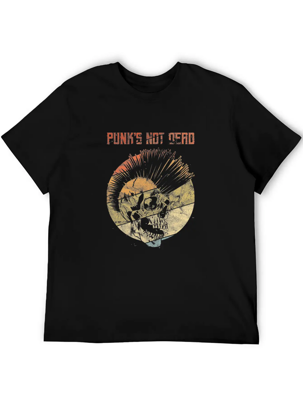 Punk's Not Dead Punk Rock Punker Stylish Everyday T-Shirt – Unisex Basic Cotton Tee