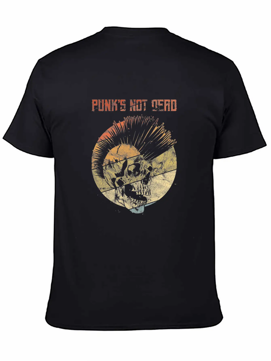Punk's Not Dead Punk Rock Punker Stylish Everyday T-Shirt – Unisex Basic Cotton Tee