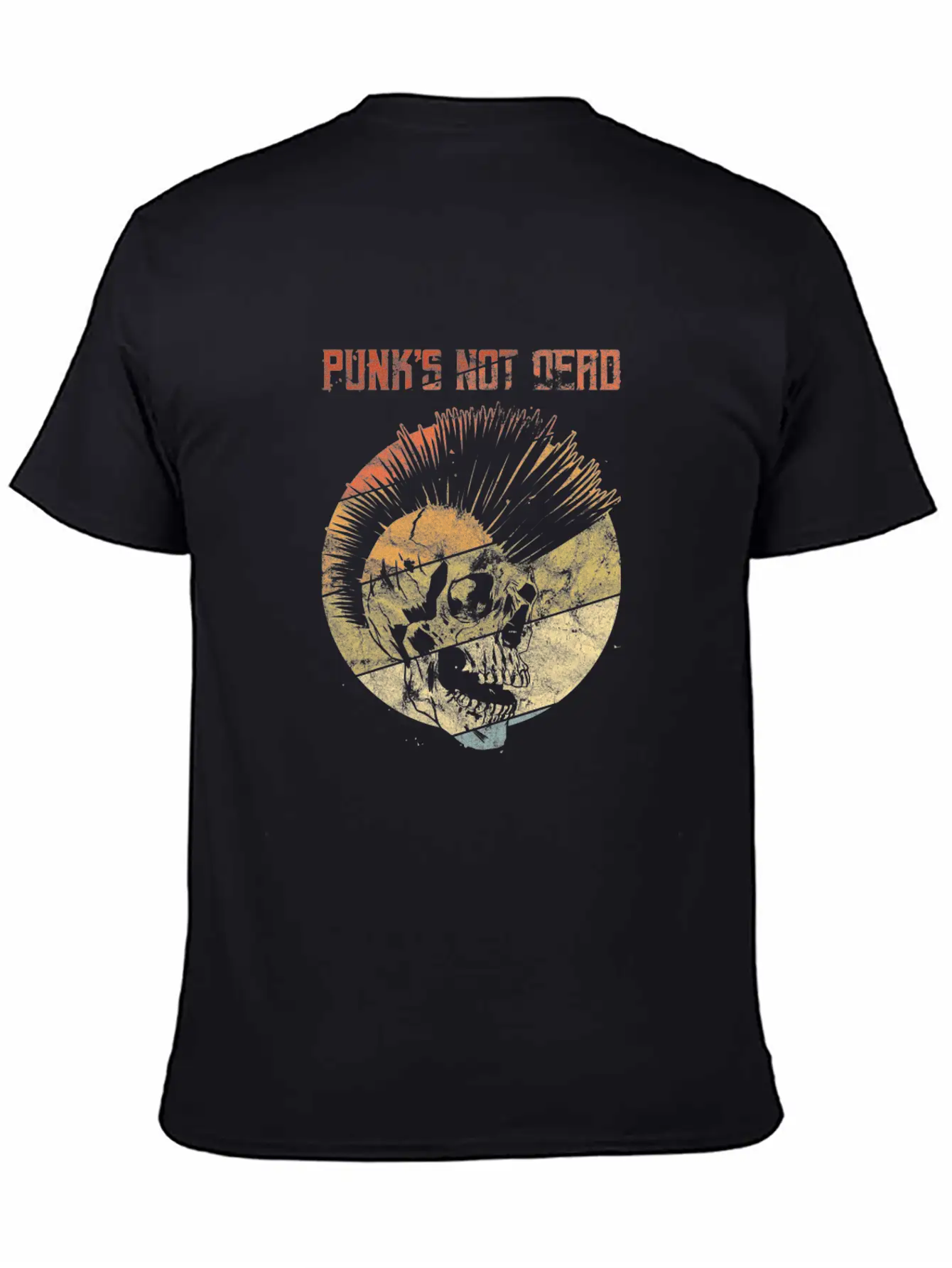 Punk's Not Dead Punk Rock Punker Stylish Everyday T-Shirt – Unisex Basic Cotton Tee