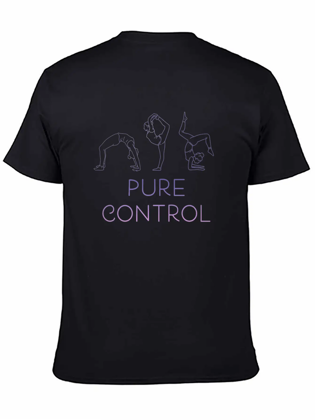 Pure Control Yoga Fitness For Meditation Training Breathable Graphic T-Shirt – Perfect For Casual Days